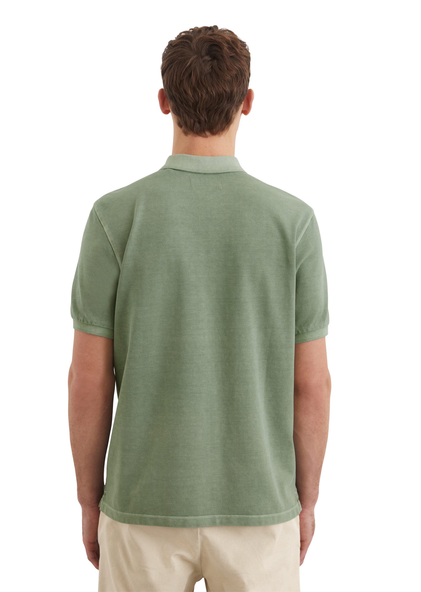 Marc O'Polo Poloshirt van piqué (MOP casual heren poloshirt)