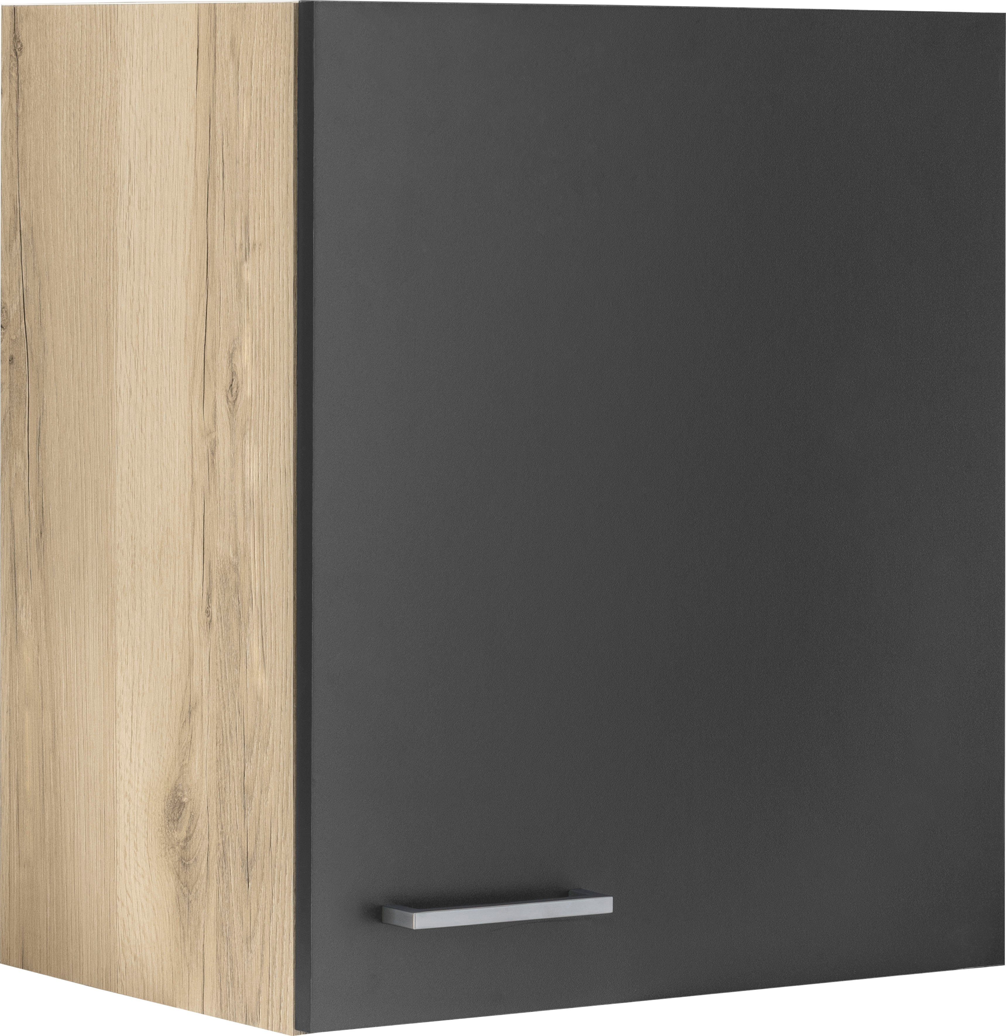OPTIFIT Hangend kastje Iver Breedte 50 cm, met 1 deur opbergkasten grijs