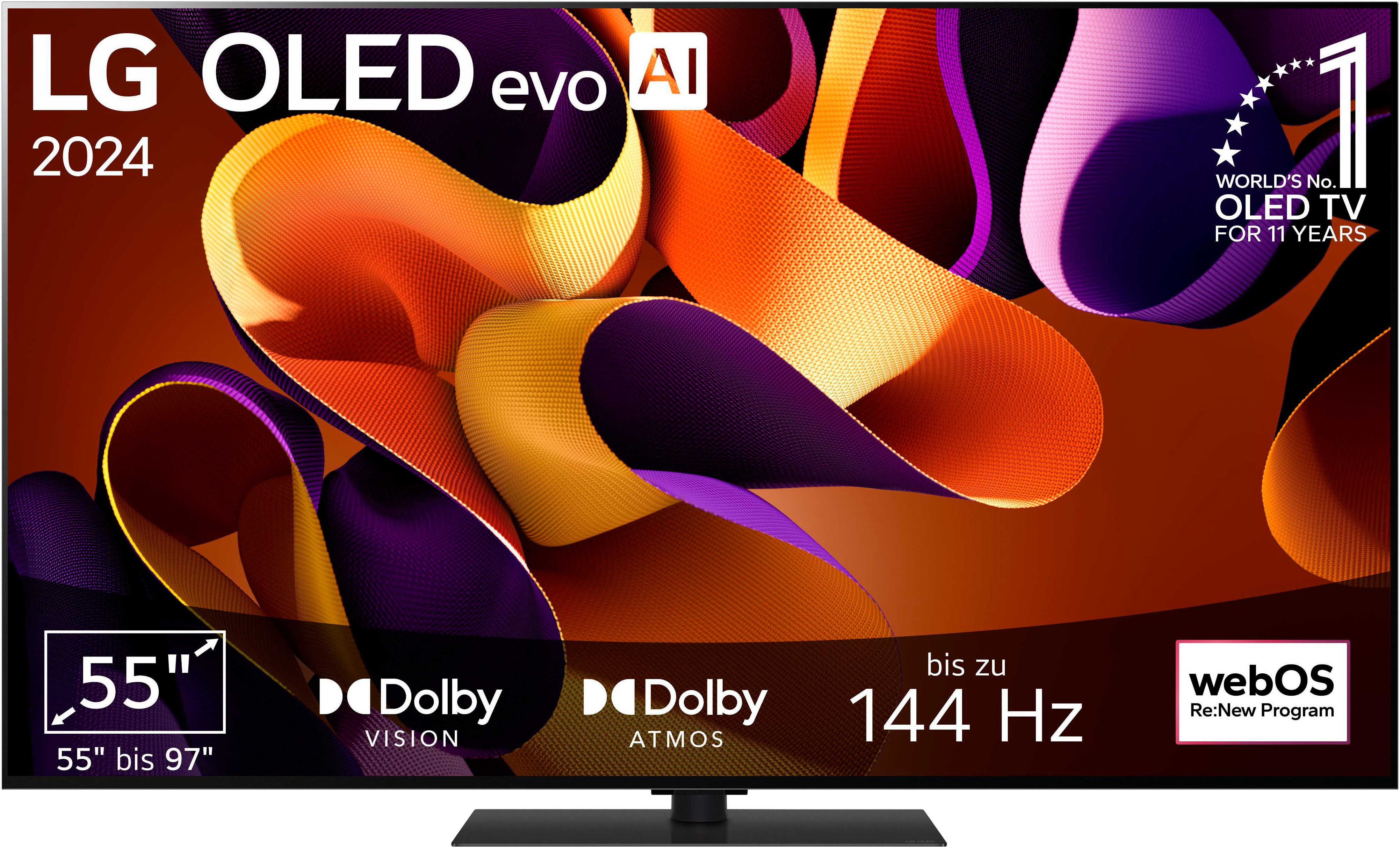 LG OLED-TV OLED55G49LS, 139 cm / 55", 4K Ultra HD, Smart TV