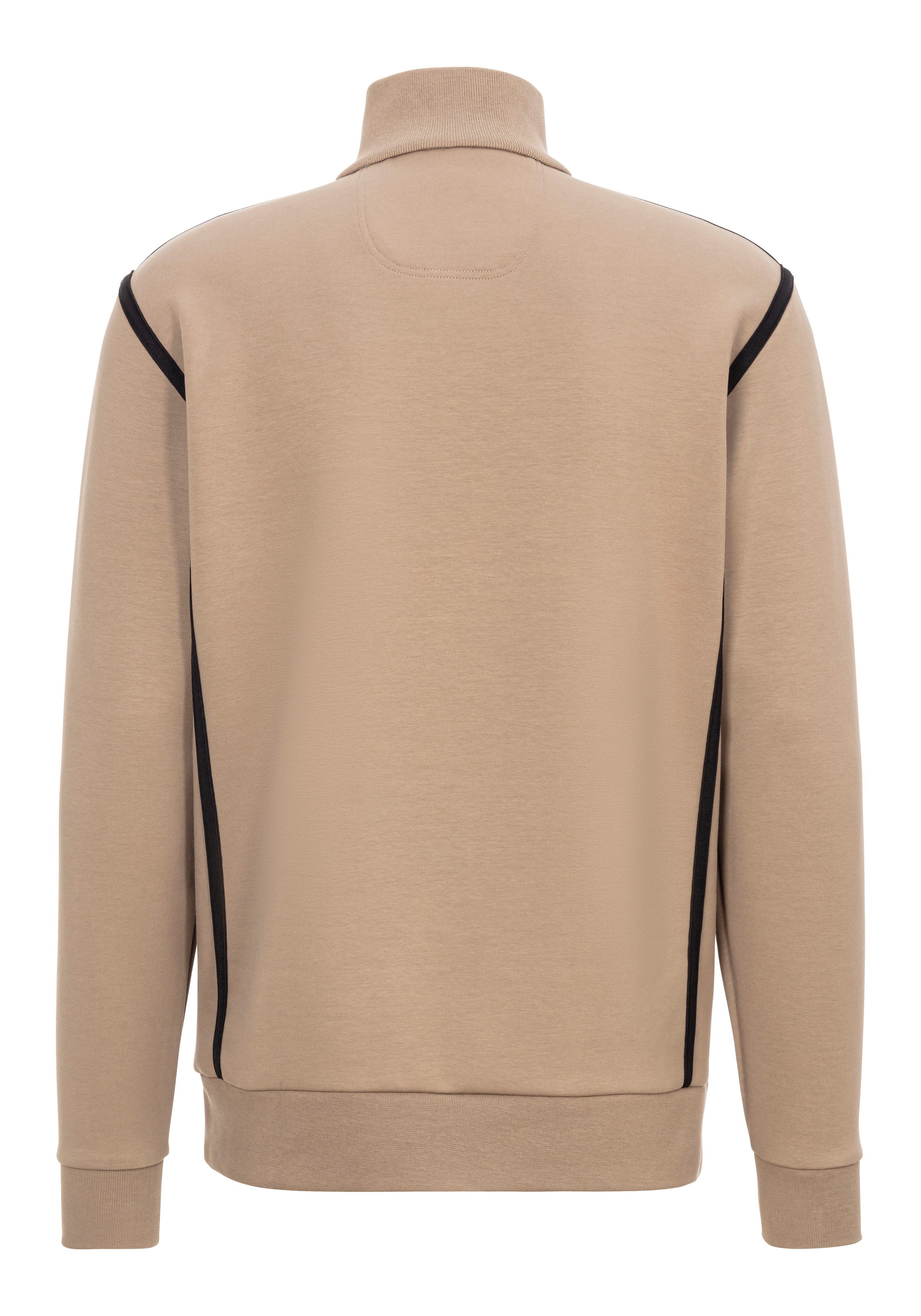 BOSS GREEN Sweatshirt Sweat Tape met tonig logo-print