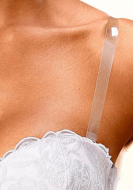 Abracada Bra Bh-bandjes Bandbreedte 1,8 cm - transparant, om te vervangen (2 paar)