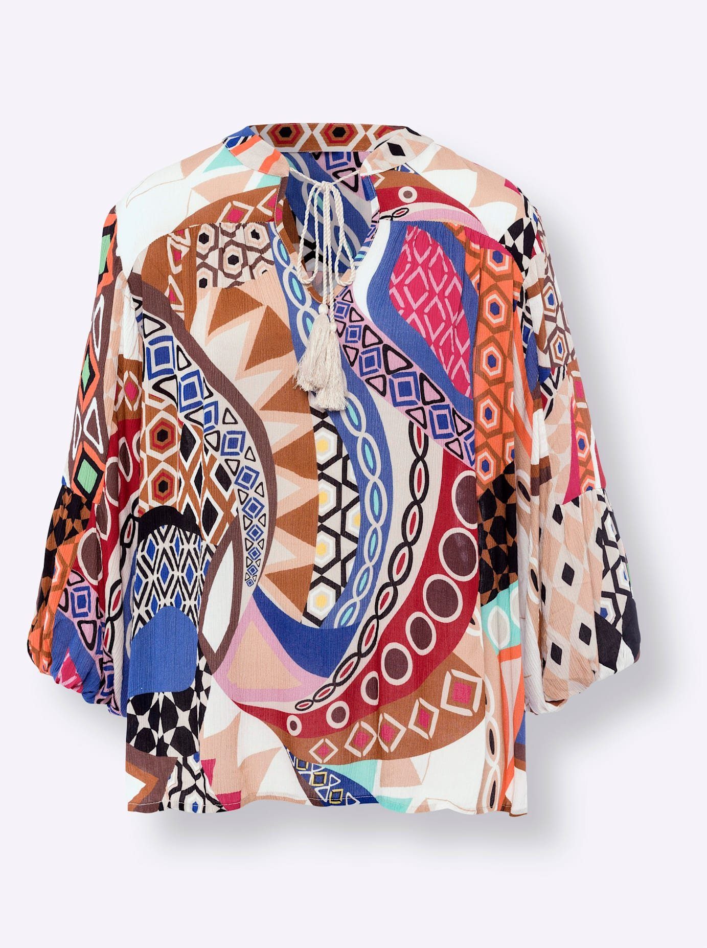 heine Gedessineerde blouse