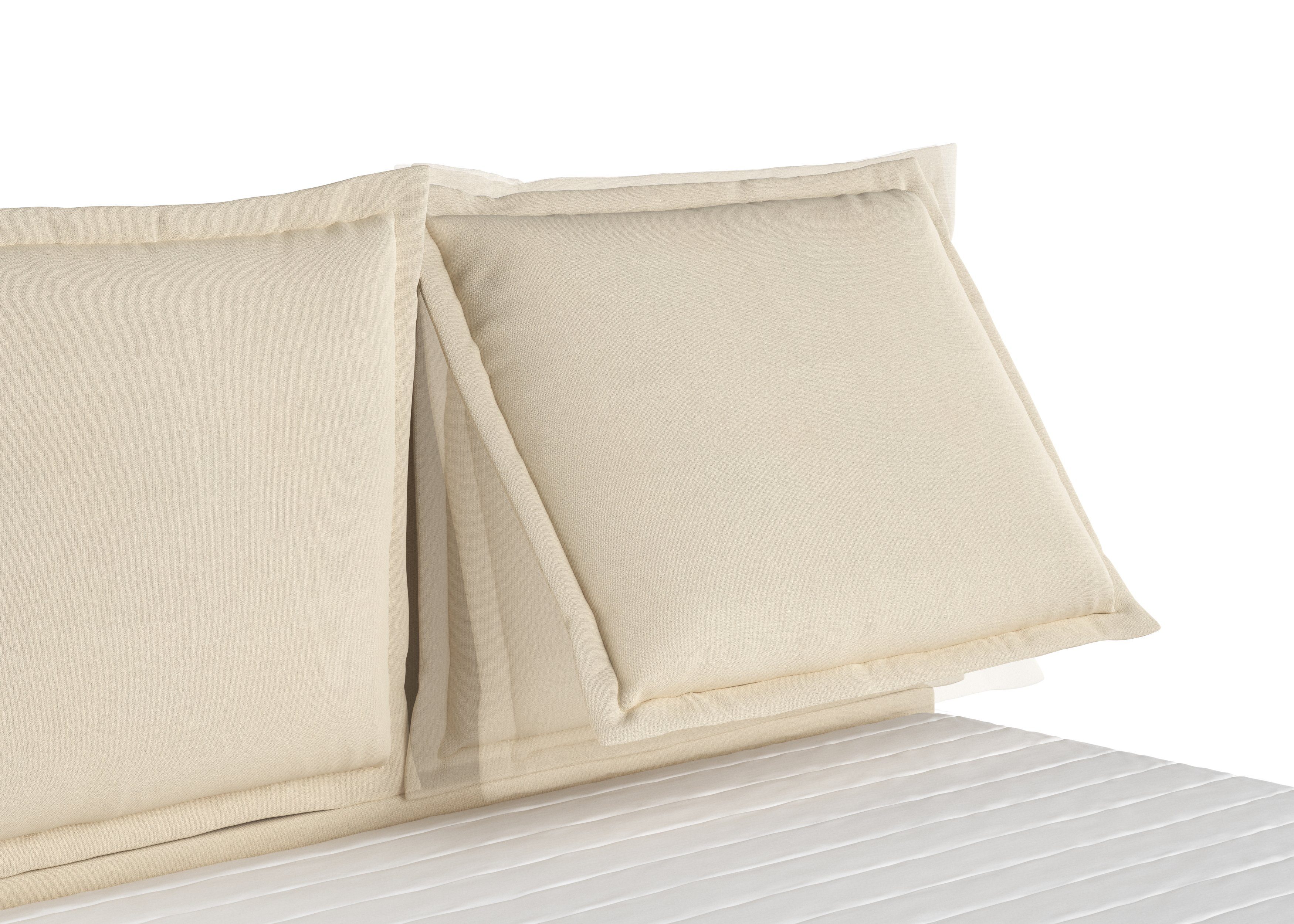 Home affaire Boxspring Lysann 5-voudig verstelbaar hoofdbord, in 4 breedten, 3 matrassoorten