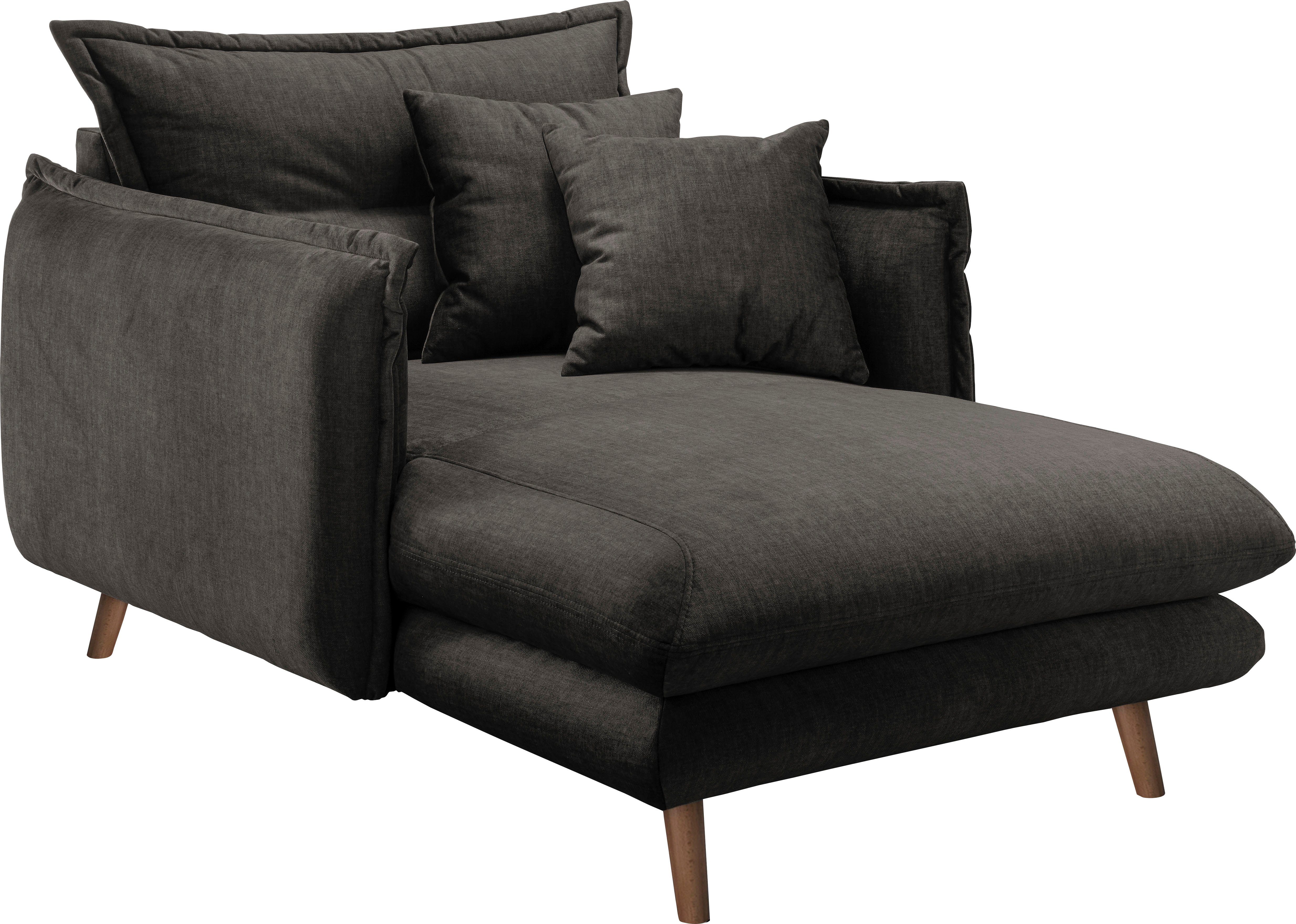 INOSIGN Loveseat LAZIO moderne fauteuil met een comfortabele bekleding, 2 stuks decoratieve sierkussens