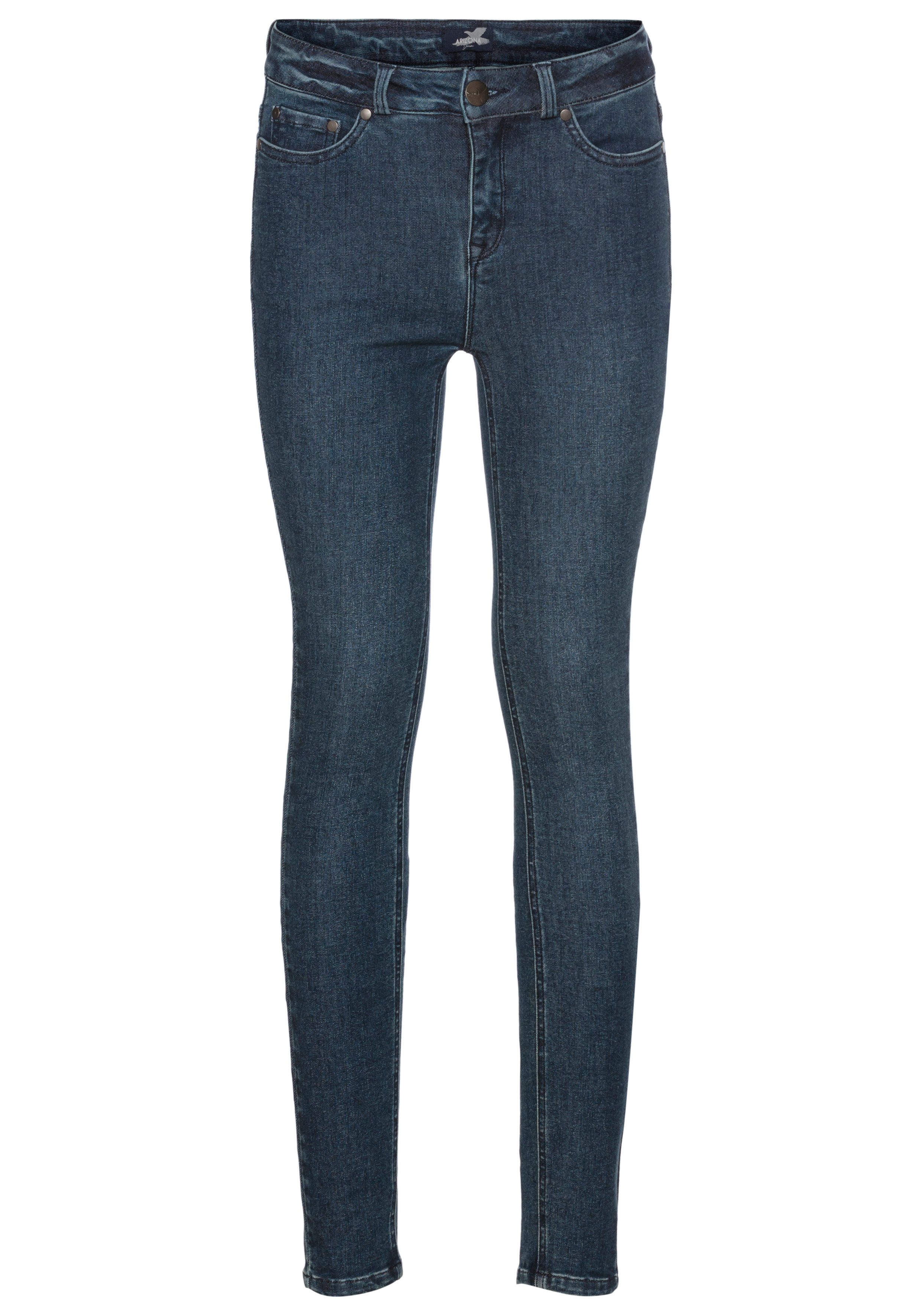 Arizona Skinny fit jeans Ultra Soft hoge taille lang van katoen polyester en elastaan