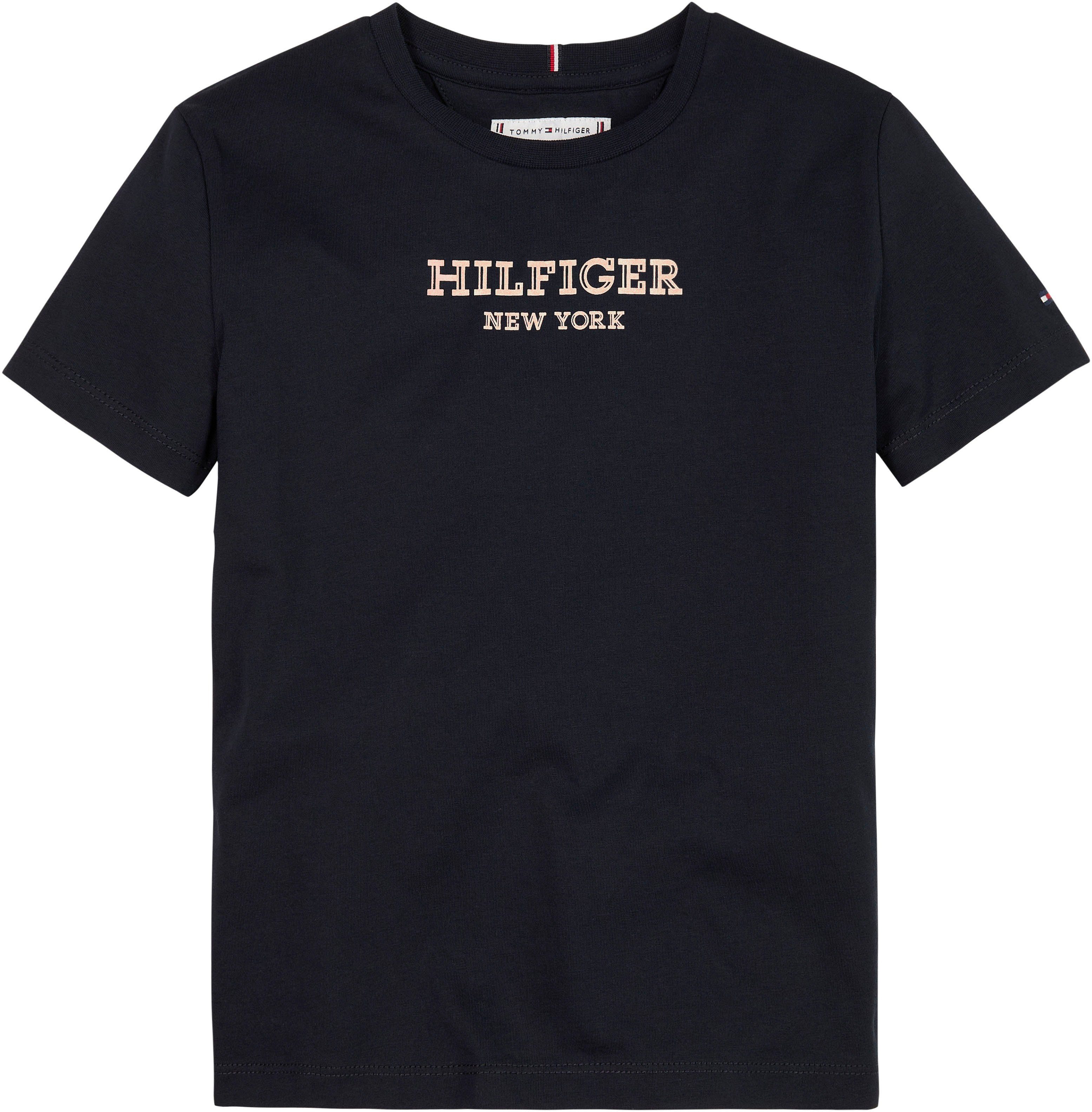 Tommy Hilfiger T-shirt MONOTYPE FOIL PRINT TEE S S