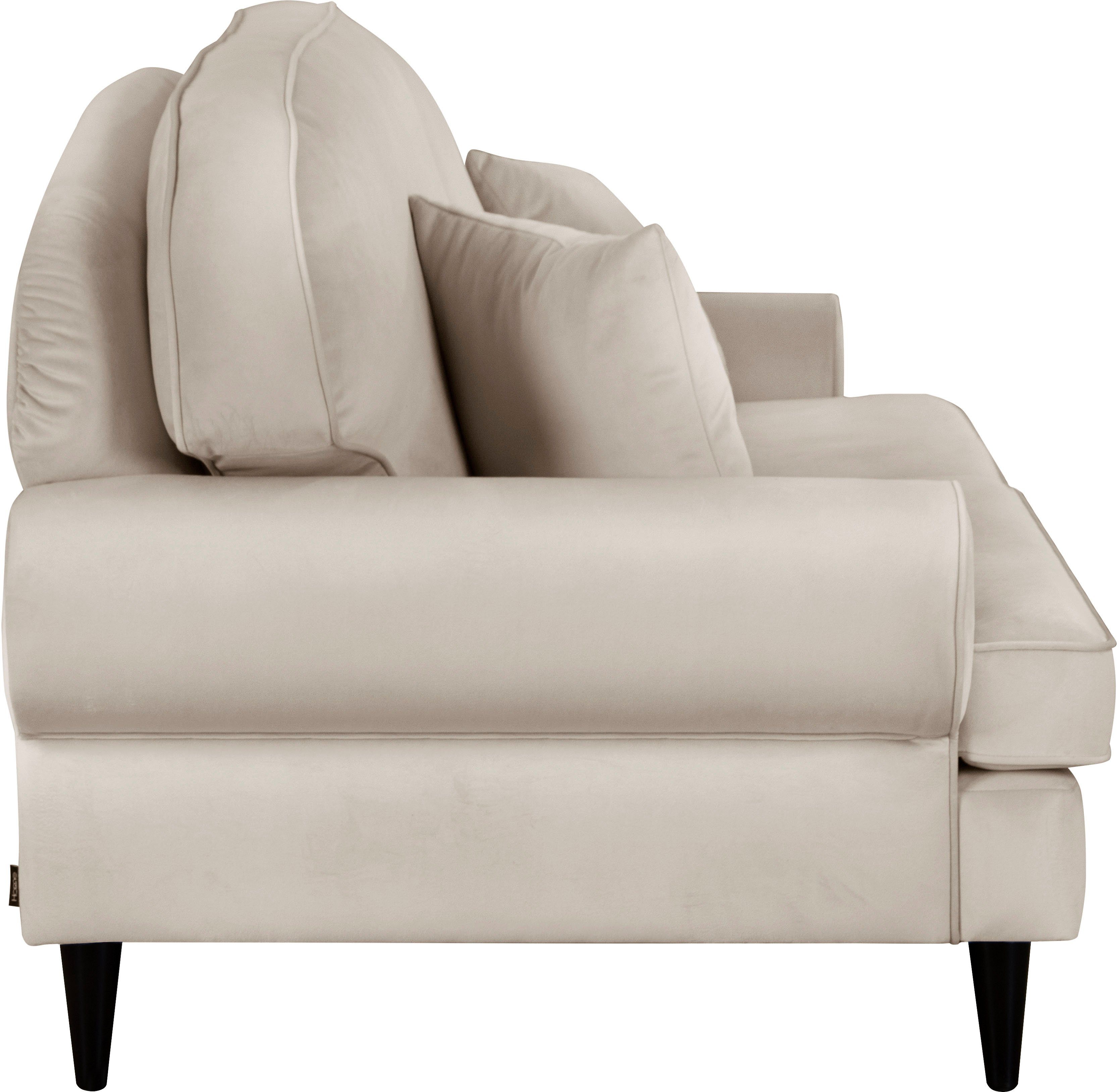 Home affaire 2-zitsbank Vitreux ook in bouclé-bekleding, incl. sierkussen