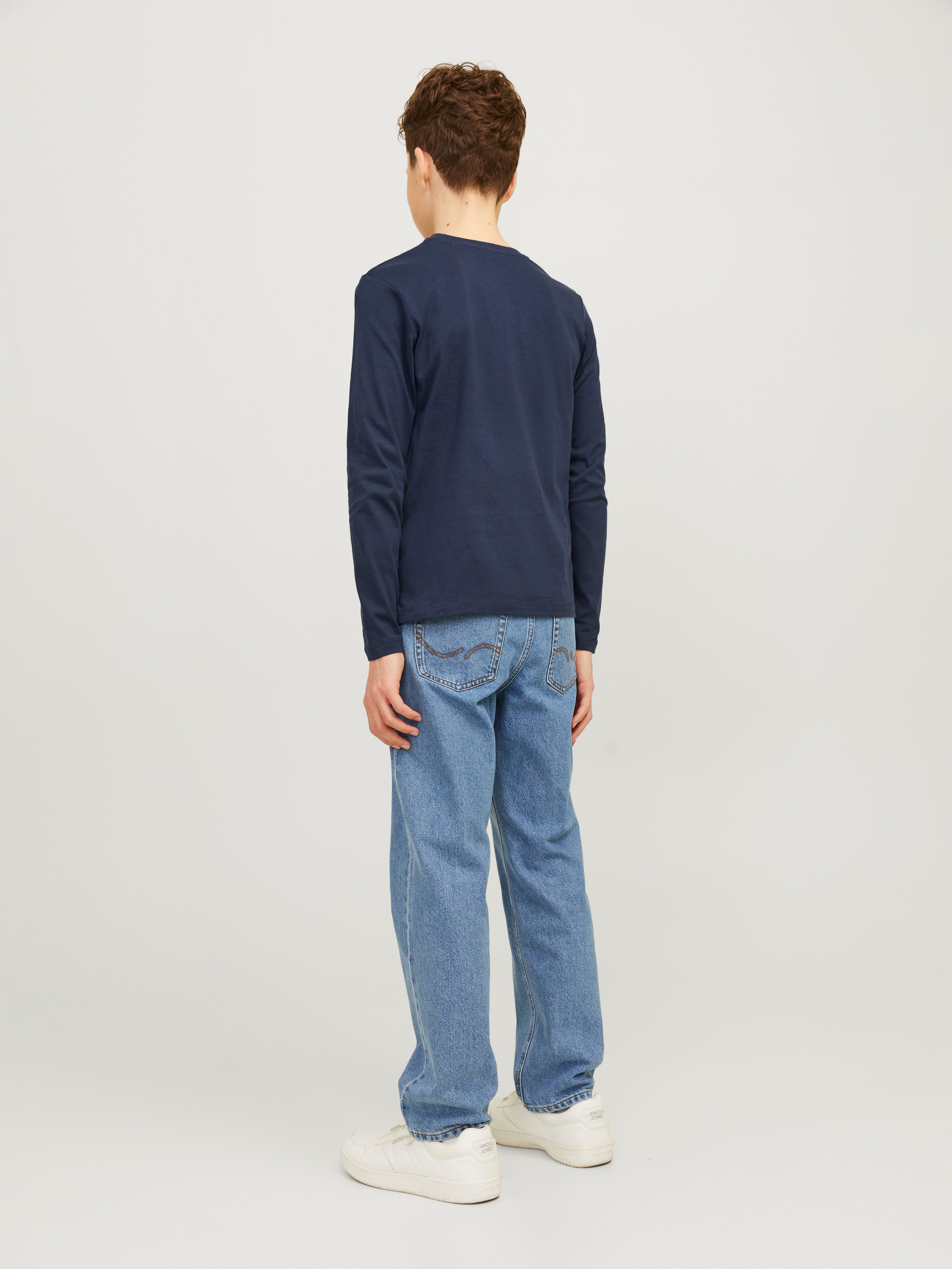 Jack & Jones Junior Shirt met lange mouwen JJESWIFT TEE LS NOOS JNR
