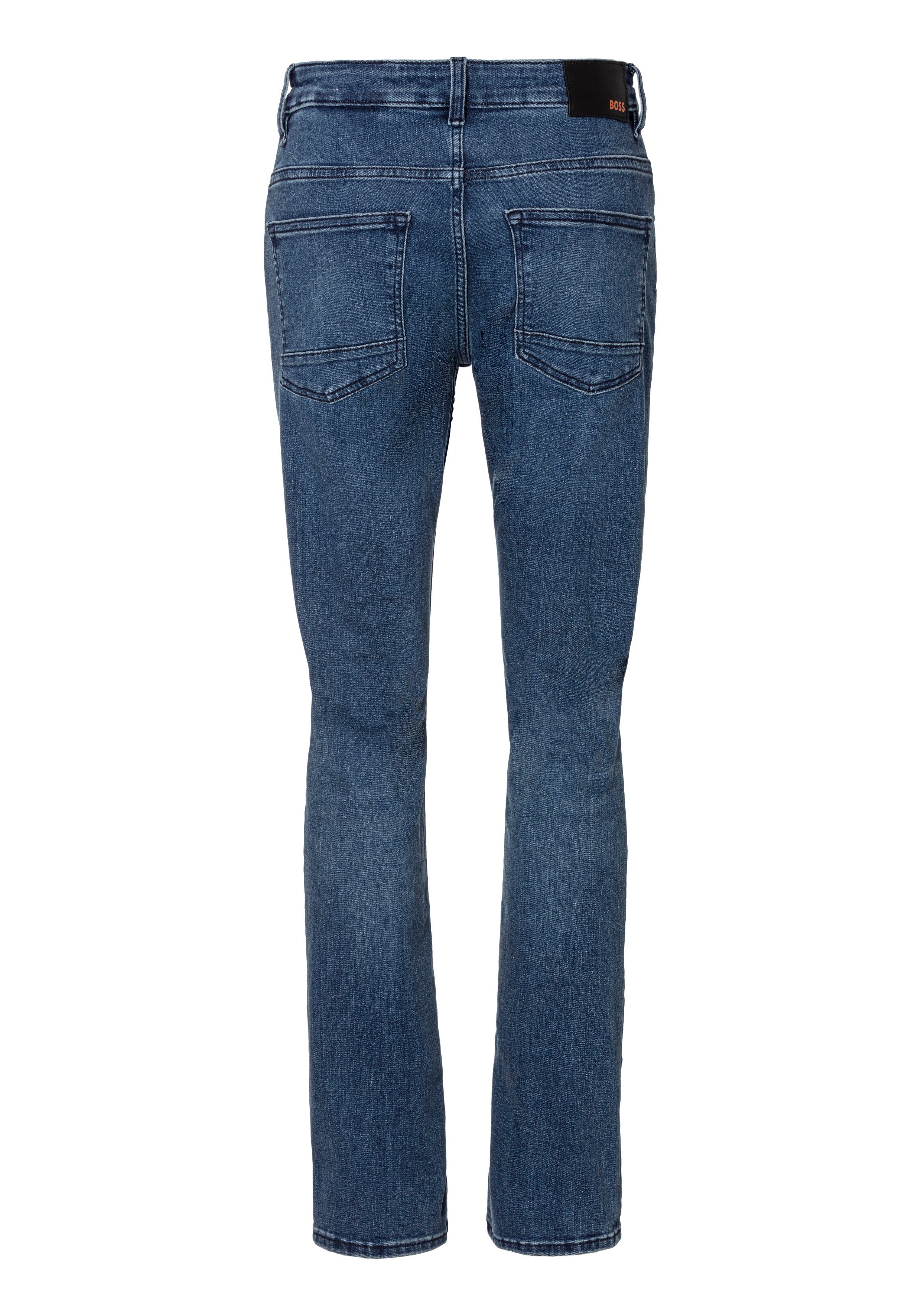 Boss Orange Slim fit jeans Delaware BC-P in 5-pocketsstijl