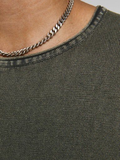 Jack & Jones Gebreide trui JJELEO KNIT CREW NECK NOOS