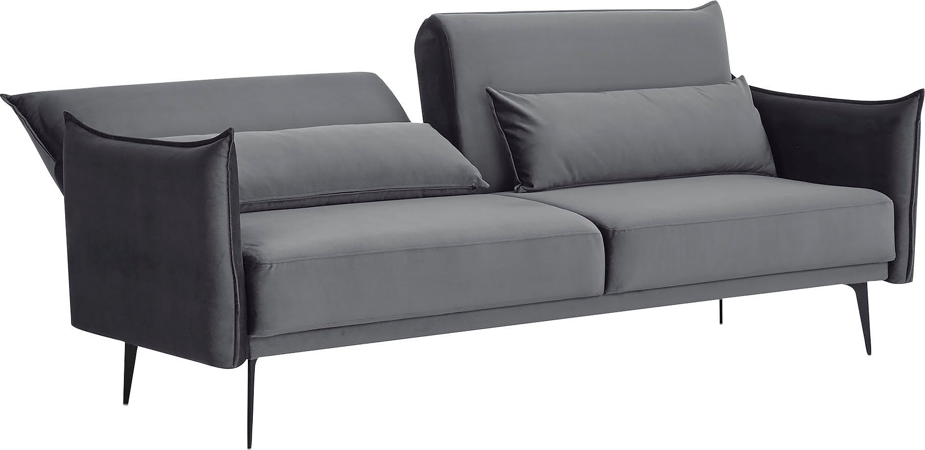 SalesFever 3-zitsbank met slaapfunctie, breedte 190 cm