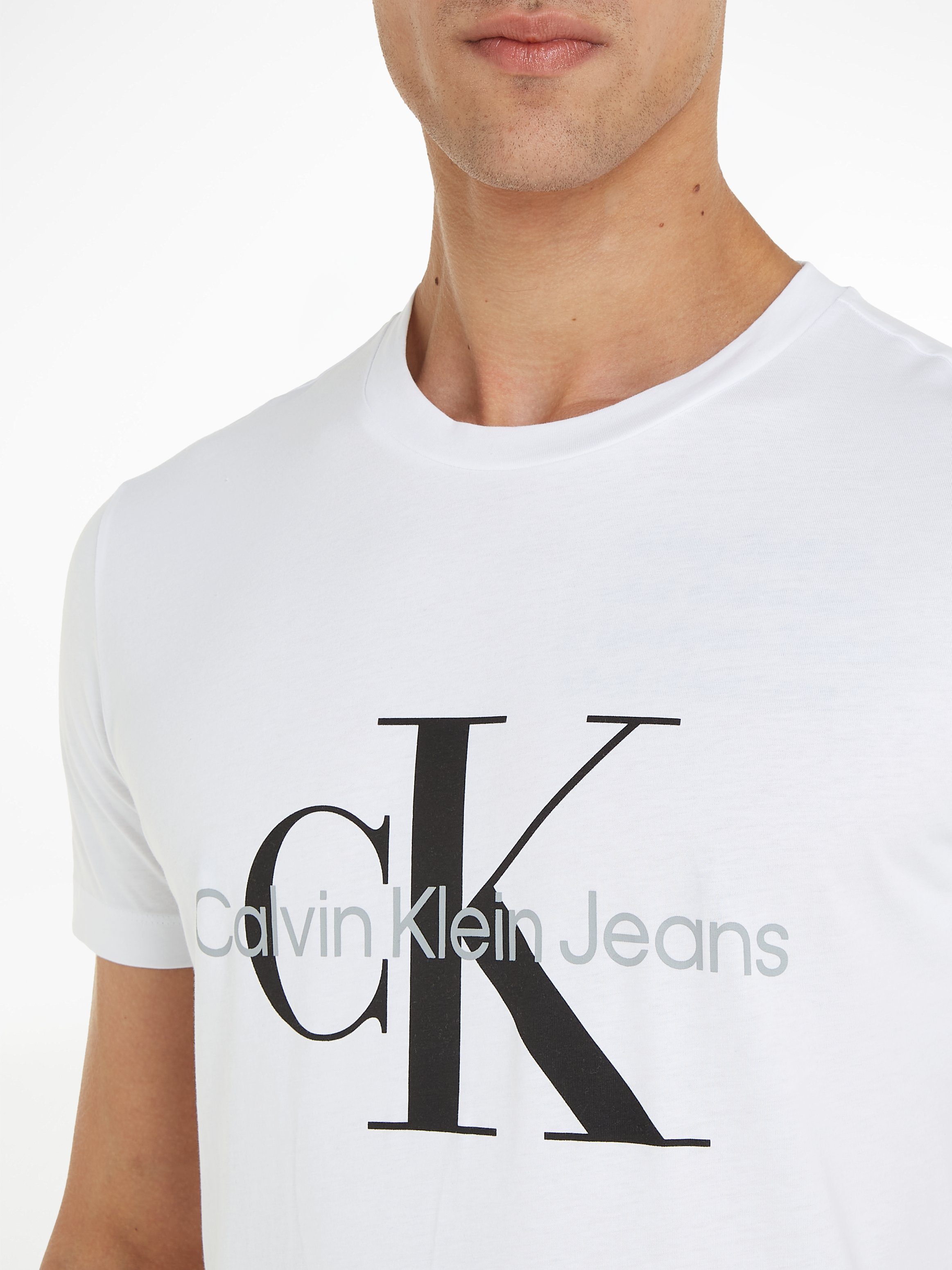 Calvin Klein T-shirt ICONIC MONOGRAM SLIM TEE