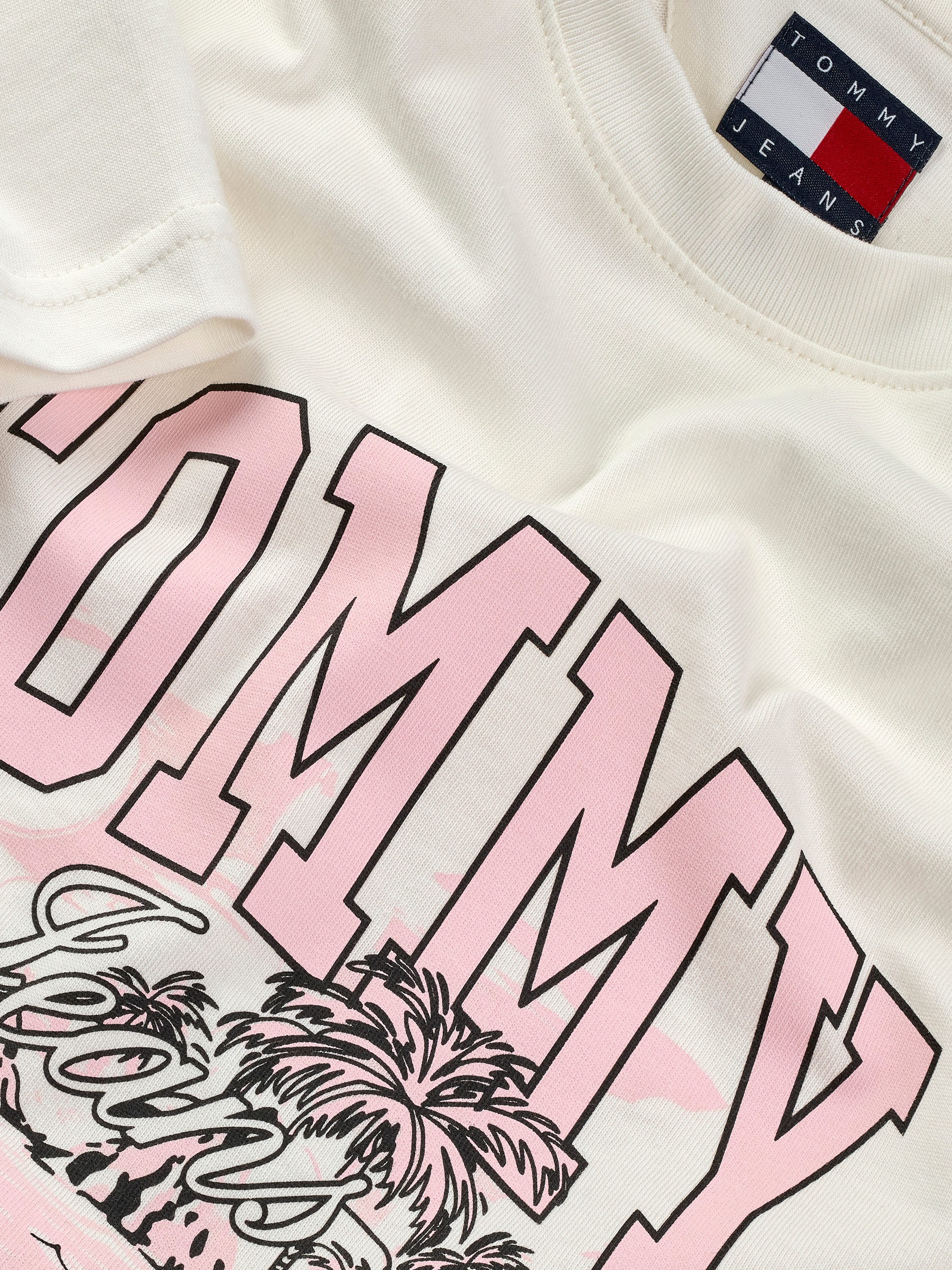 TOMMY JEANS T-shirt TJW RLX TONAL TROPICS TEE