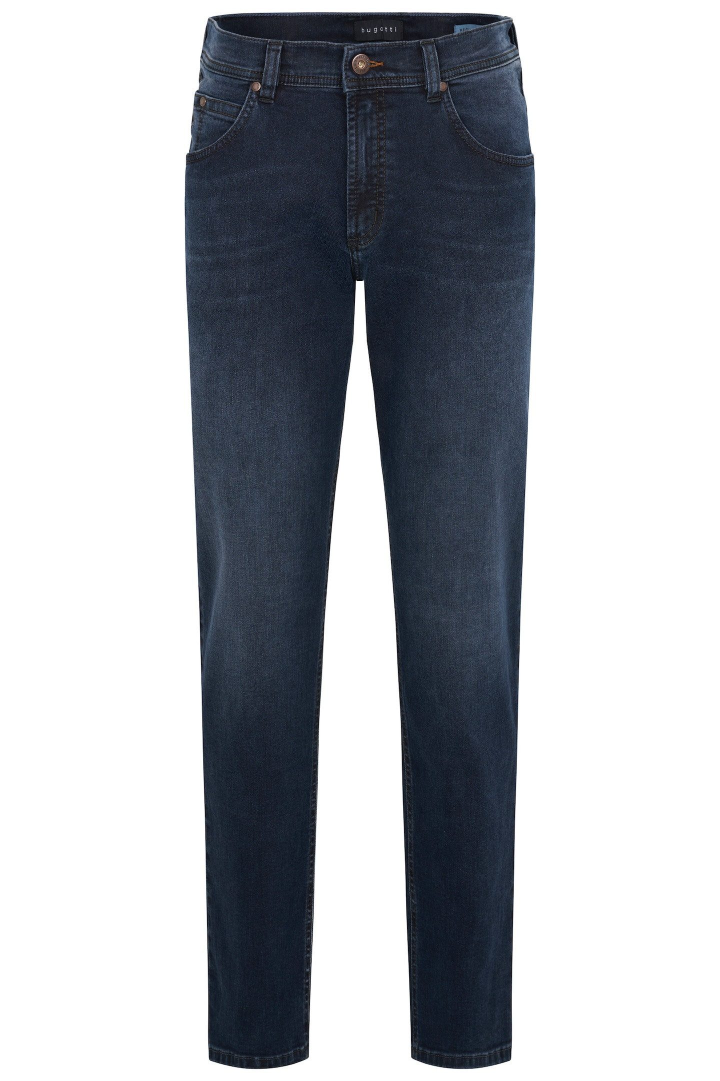 Bugatti 5-pocket jeans Regular fit van authentic denim met stretchcomfort