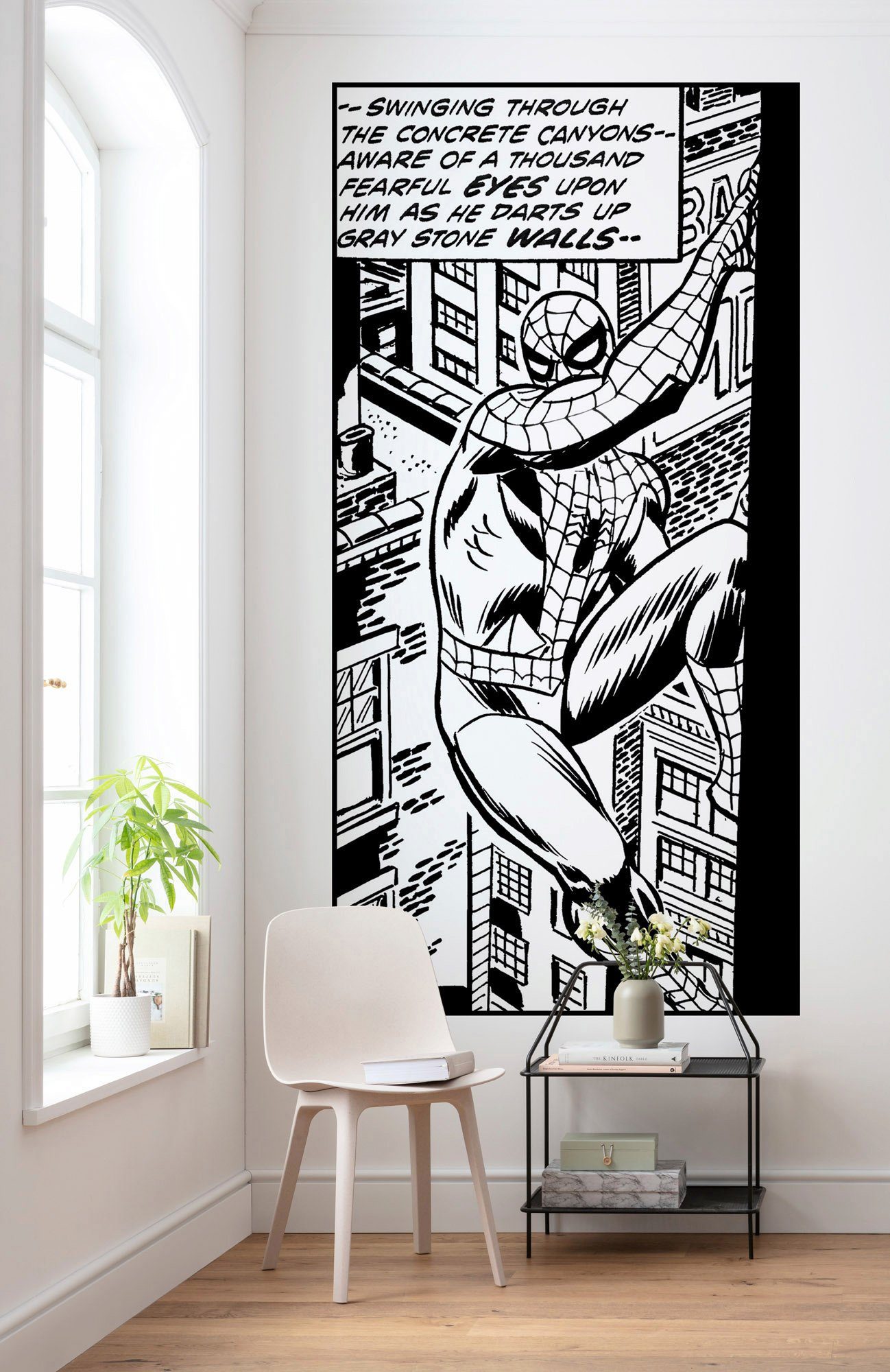 Komar Vliesbehang Digitale print vlies - Spider-Man Classic Climb - Afmeting 100 x 200 cm