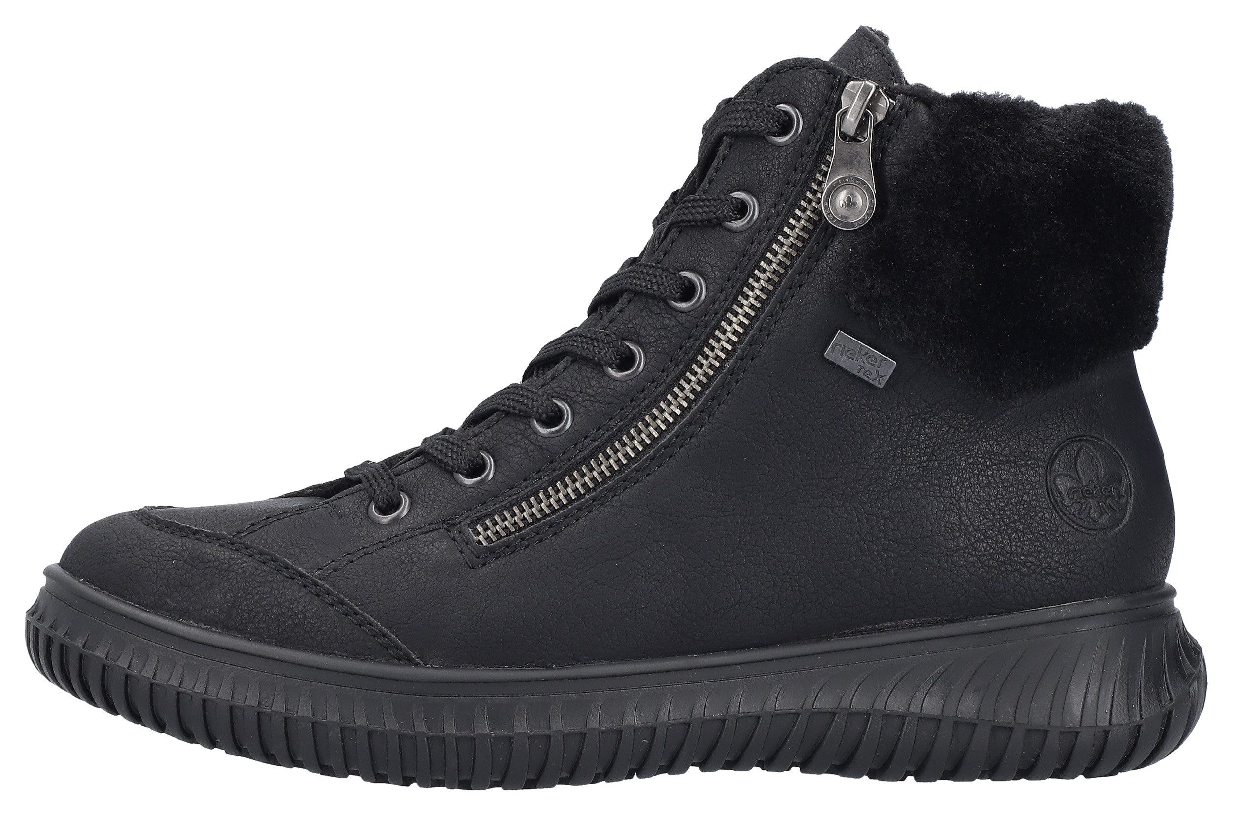 Rieker Winterlaarzen , veterschoenen, enkellaars met waterafstotende riekertex-membraan