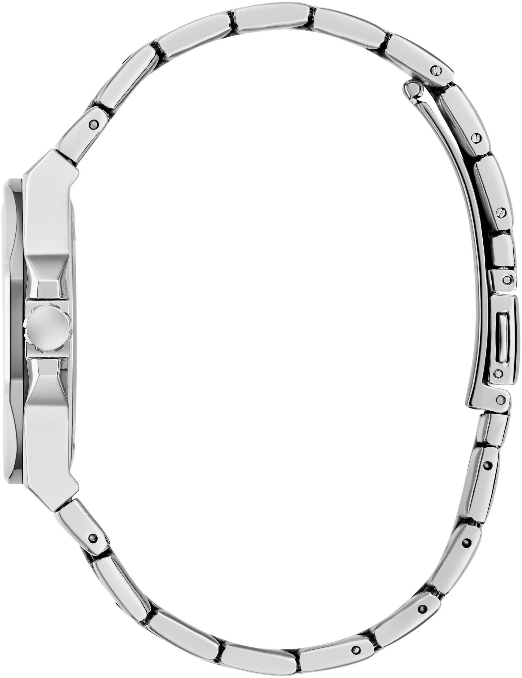 Guess Kwartshorloge Empress Horloge, dameshorloge, stalen armband