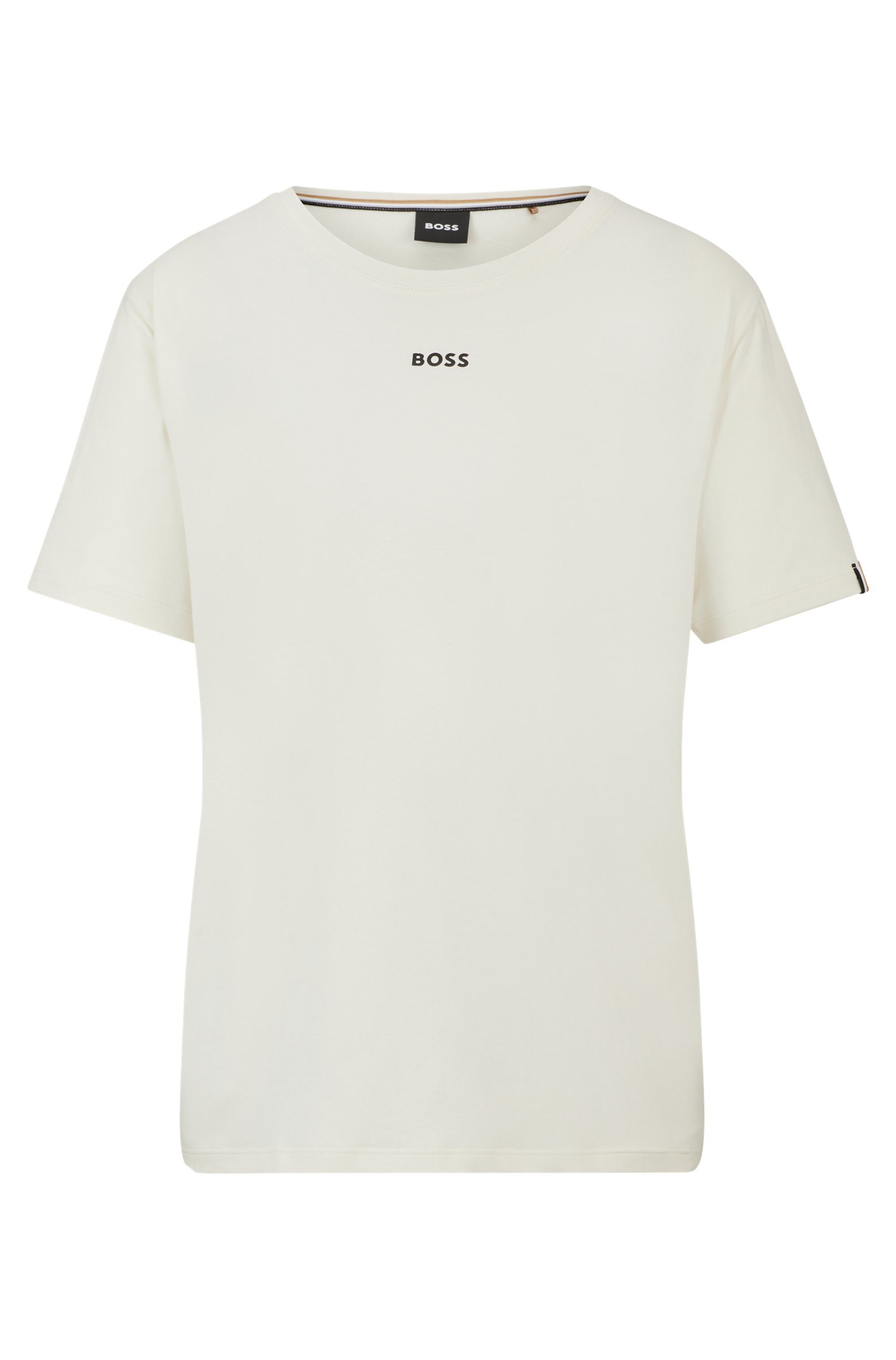 BOSS T-shirt CI_T-Shirt met boss logo-opdruk & label