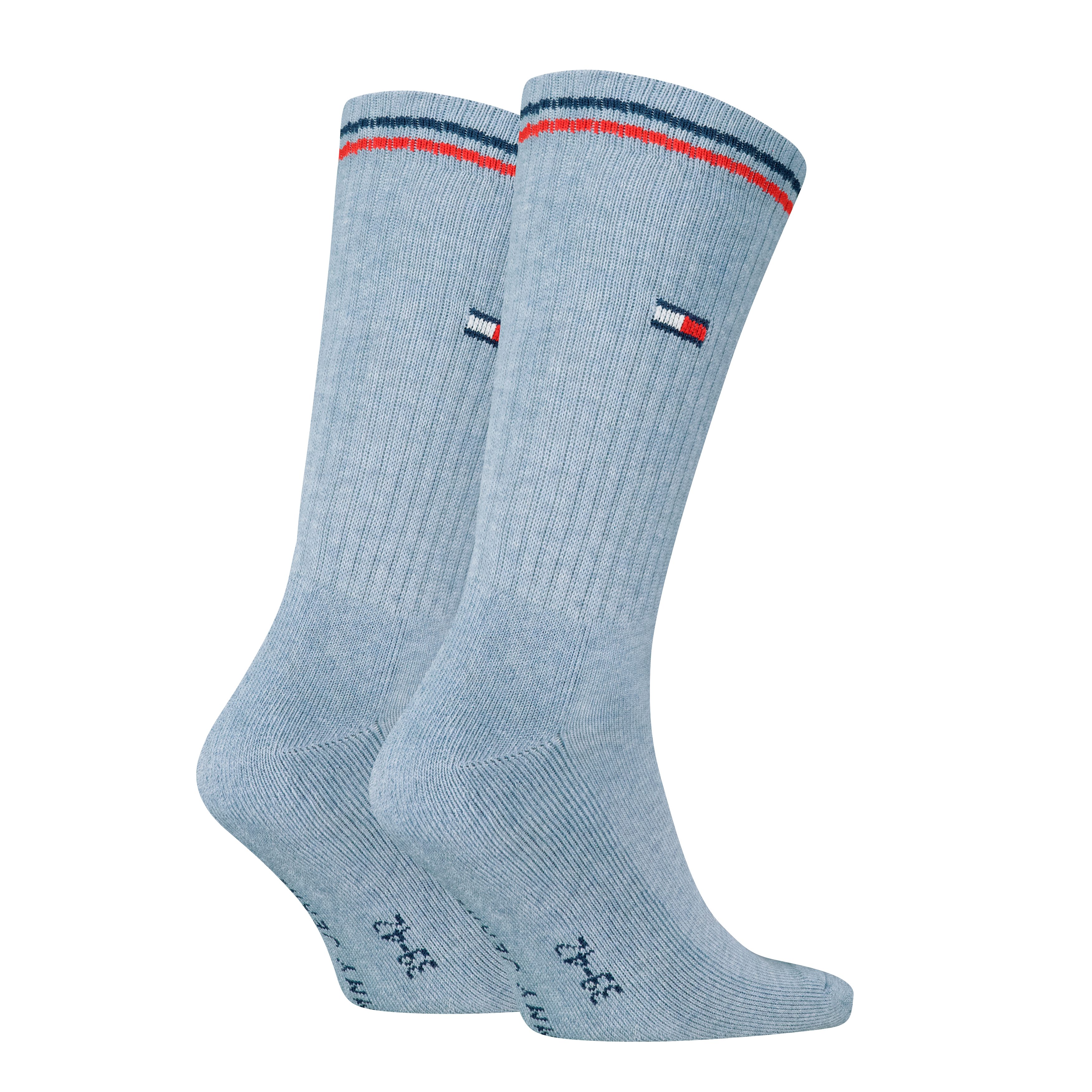 Tommy Hilfiger Sokken TH UNI TJ SOCK 2P ICONIC Versterkte hiel en teen voor extra duurzaamheid (2 paar)
