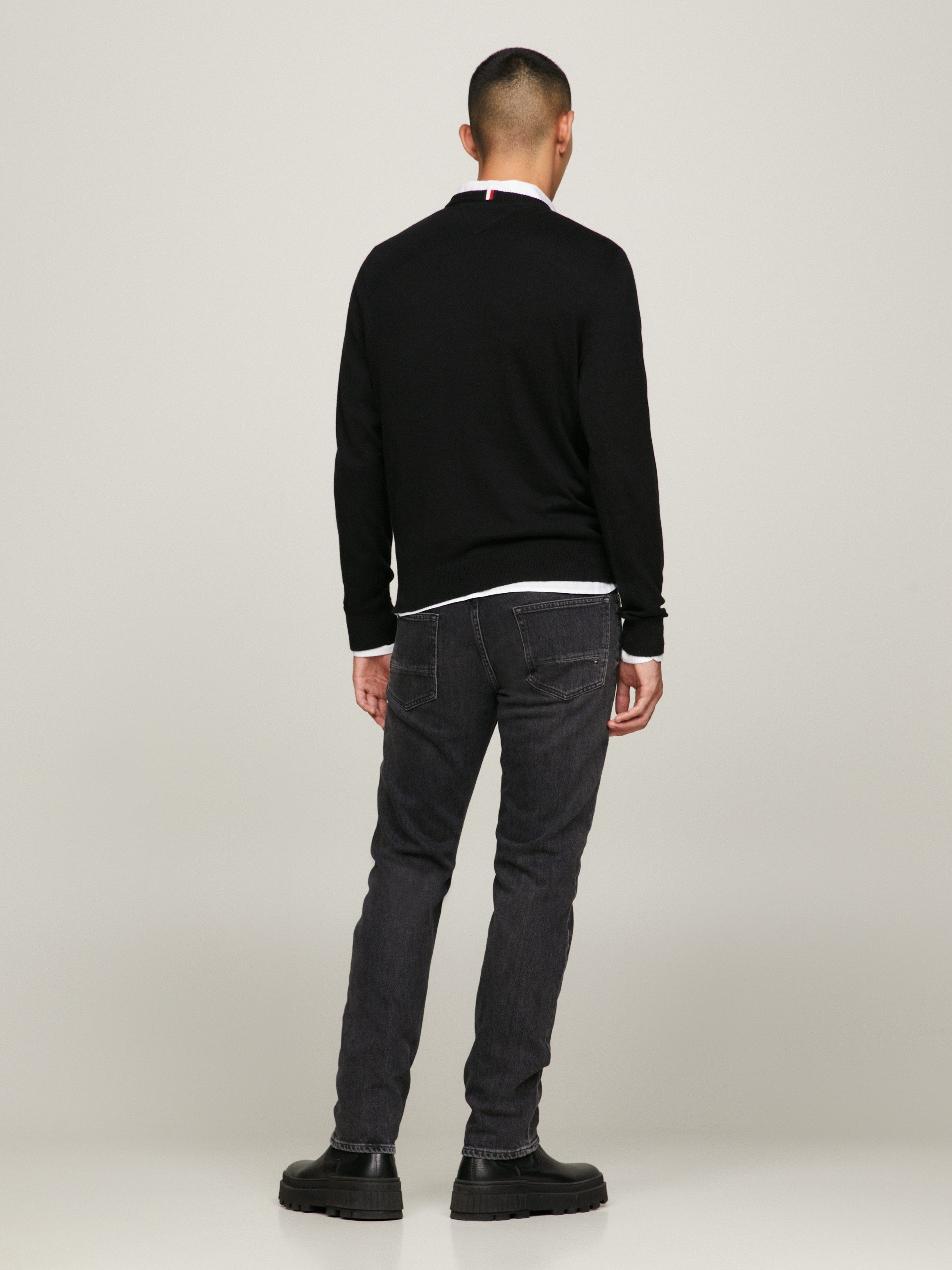 Tommy Hilfiger Trui met ronde hals PIMA ORG CTN CASHMERE CREW NECK
