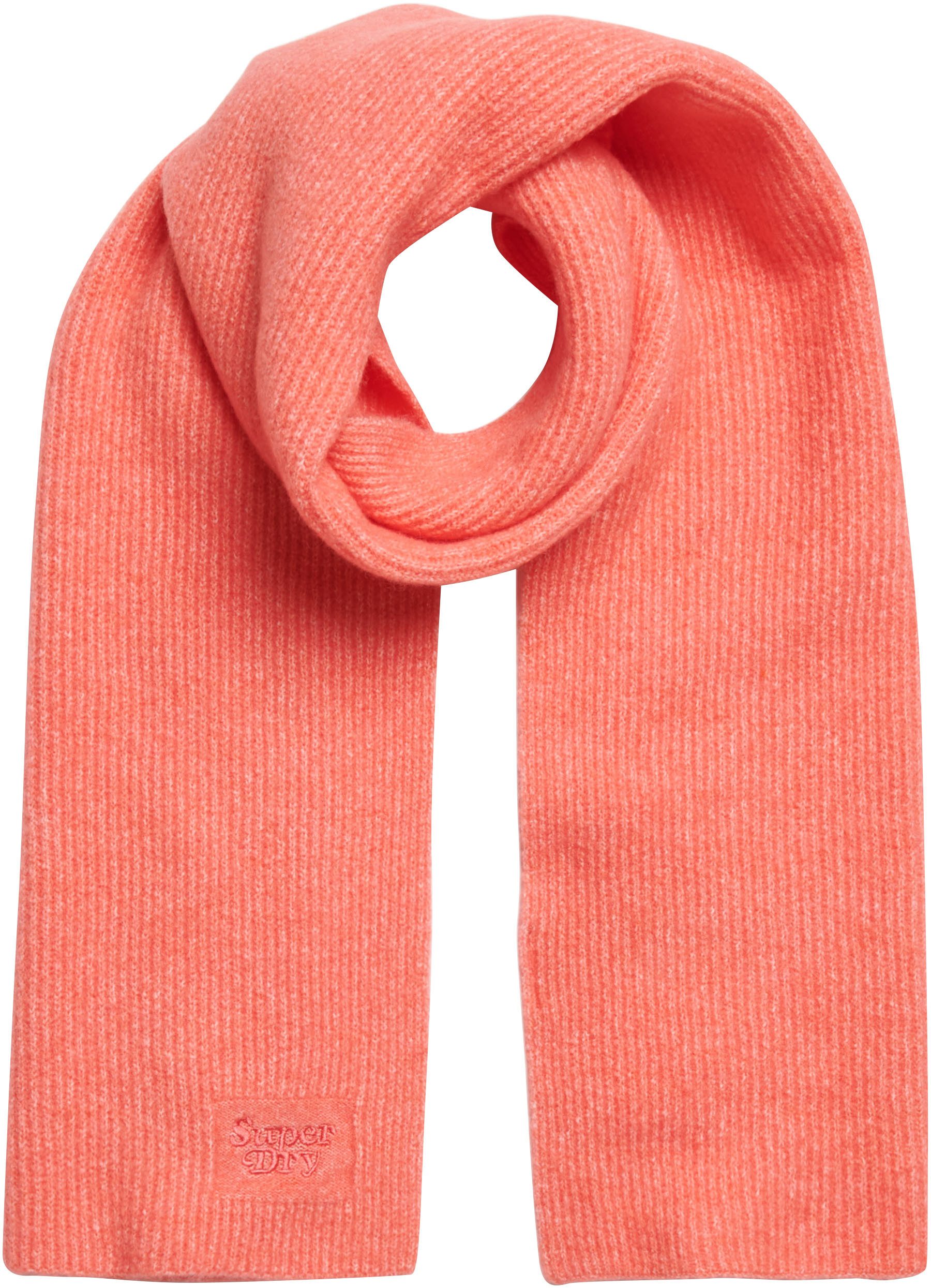 Superdry Gebreide sjaal SOFT RIB KNIT SCARF