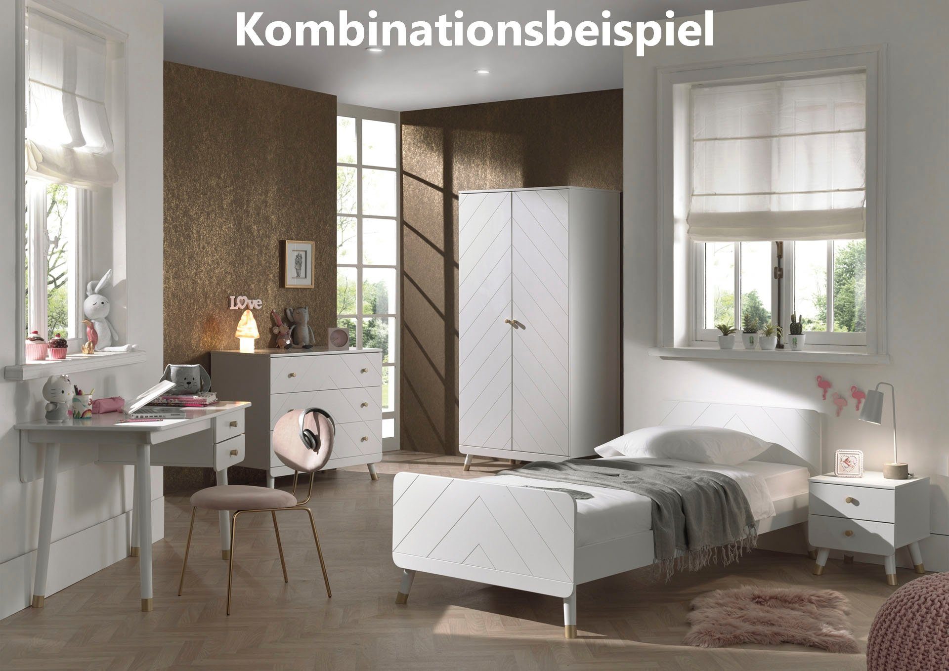Vipack Ladekast BILLY MDF-oppervlak