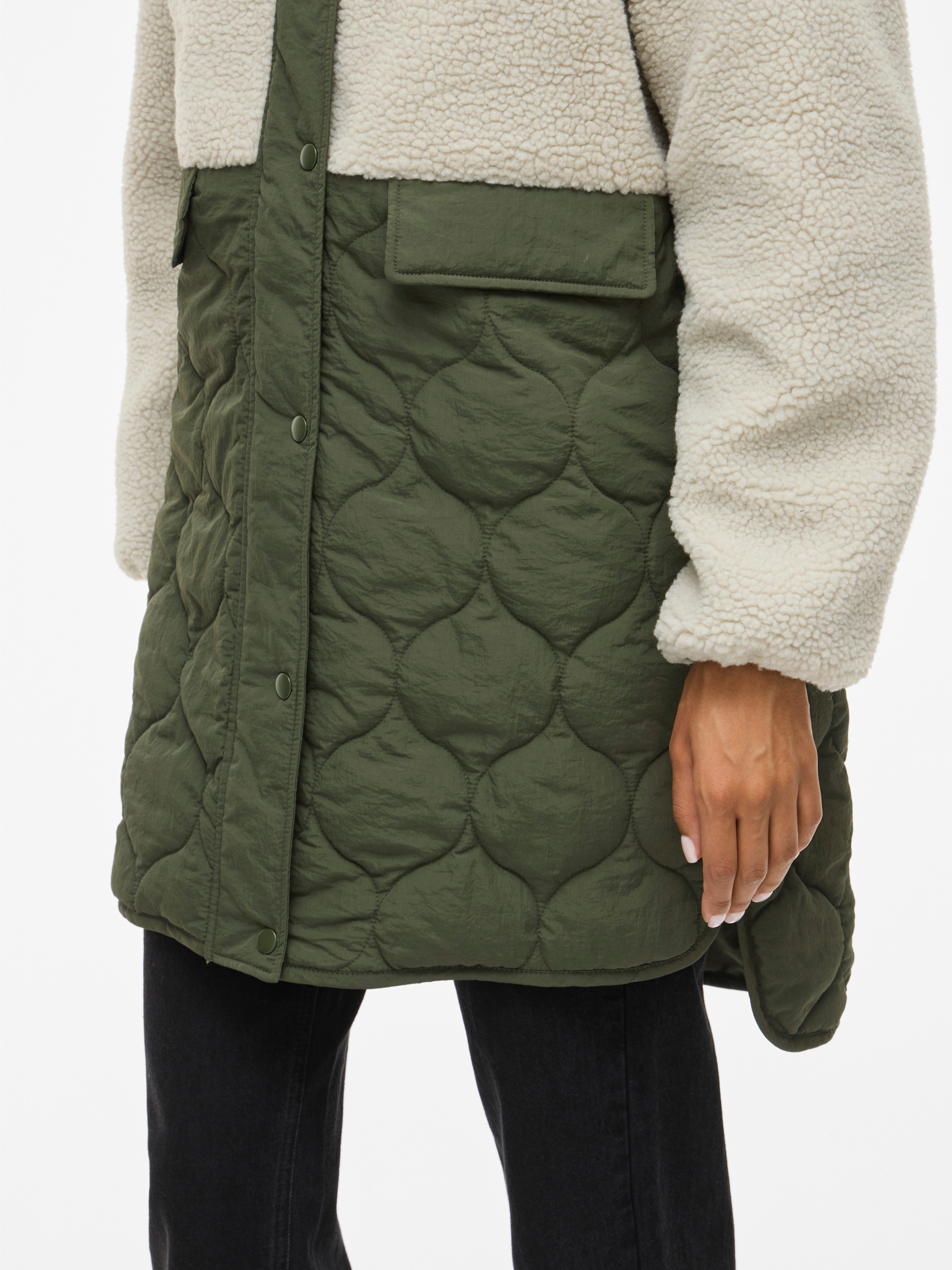Vila Gewatteerde jas VITONE L/S COAT/TB
