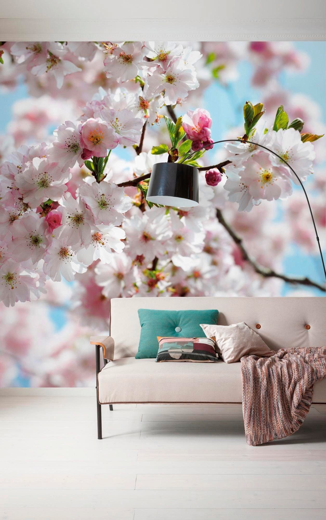 Komar Vliesbehang Digitale print vlies - Spring - Afmeting 300 x 250 cm (1 stuk)