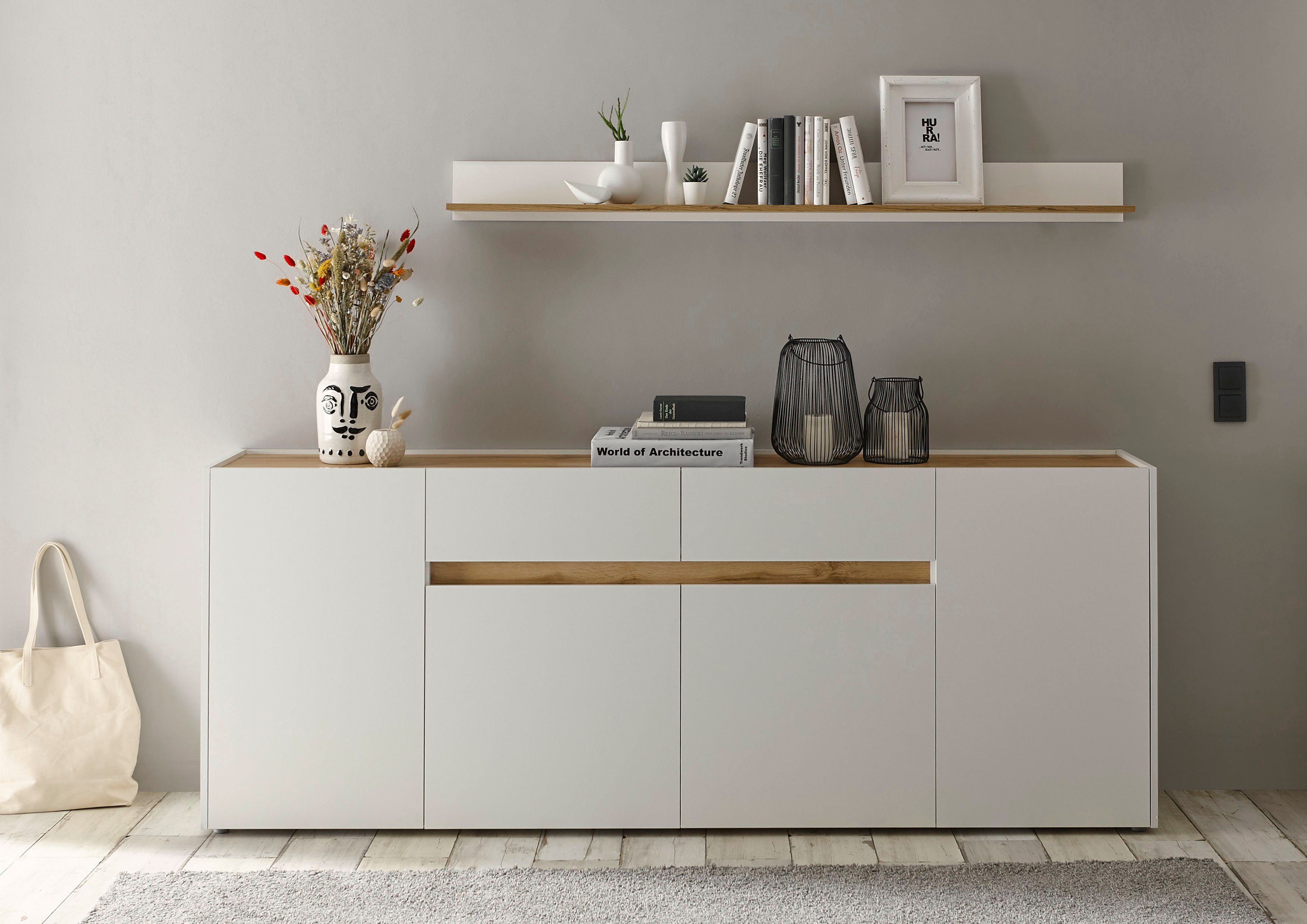 INOSIGN Dressoir City/Giron Breedte ca. 224 cm