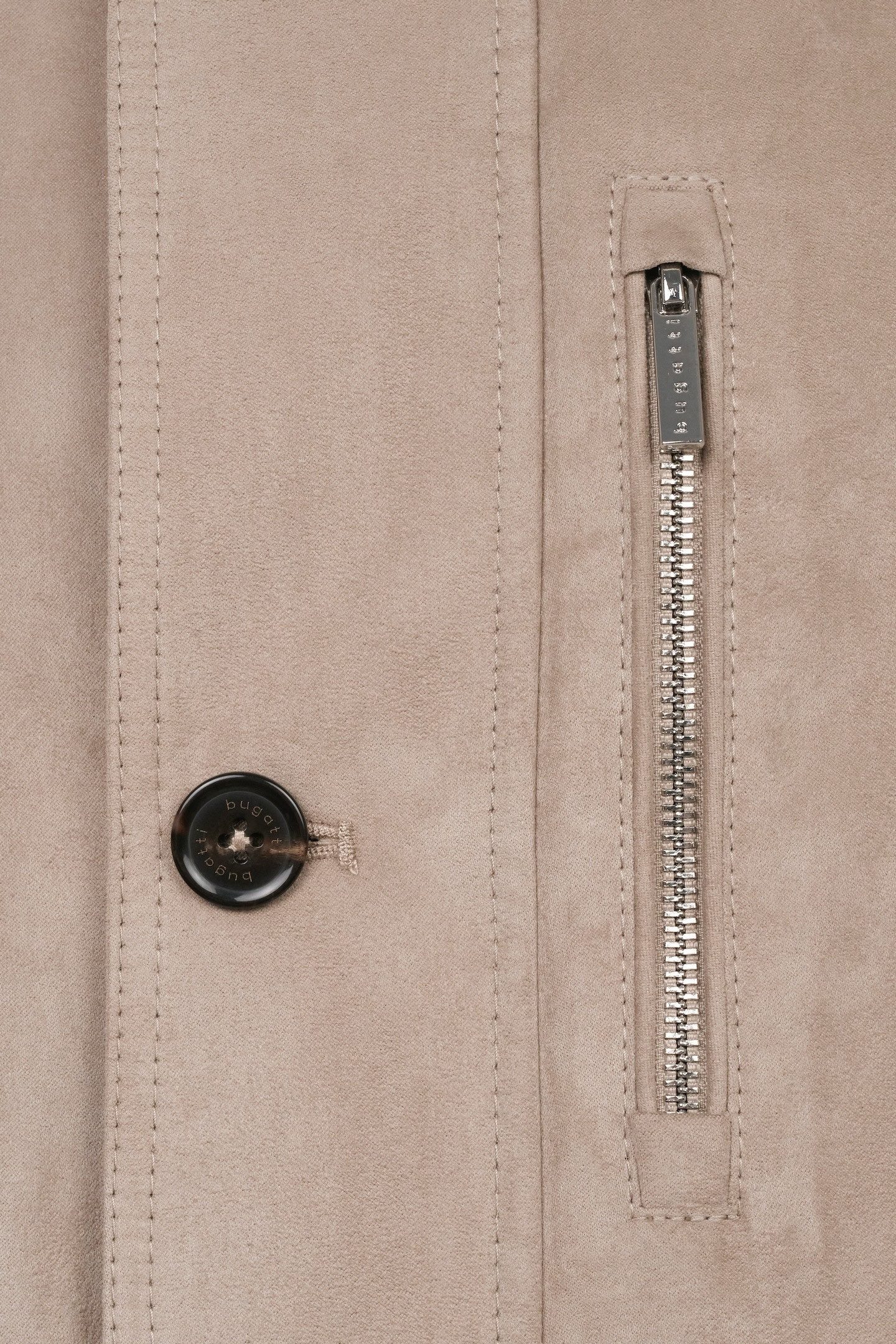 Bugatti Blouson van hoogwaardig materiaal