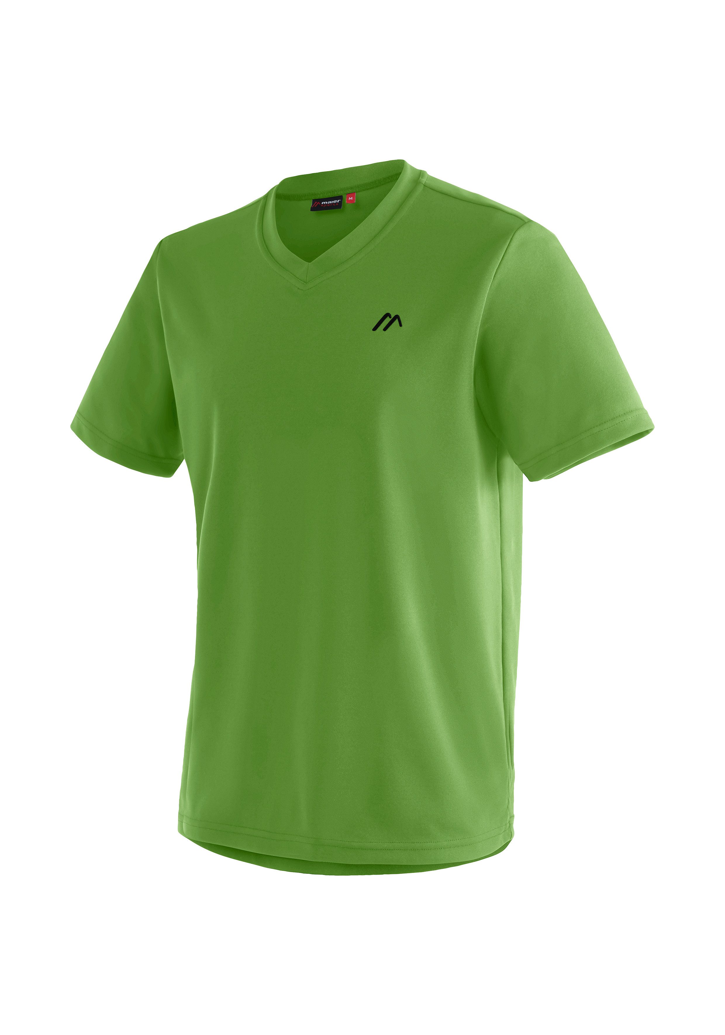 Maier Sports Functioneel shirt WALI Heren-T-shirt met korte mouwen voor wandelen en vrije tijd