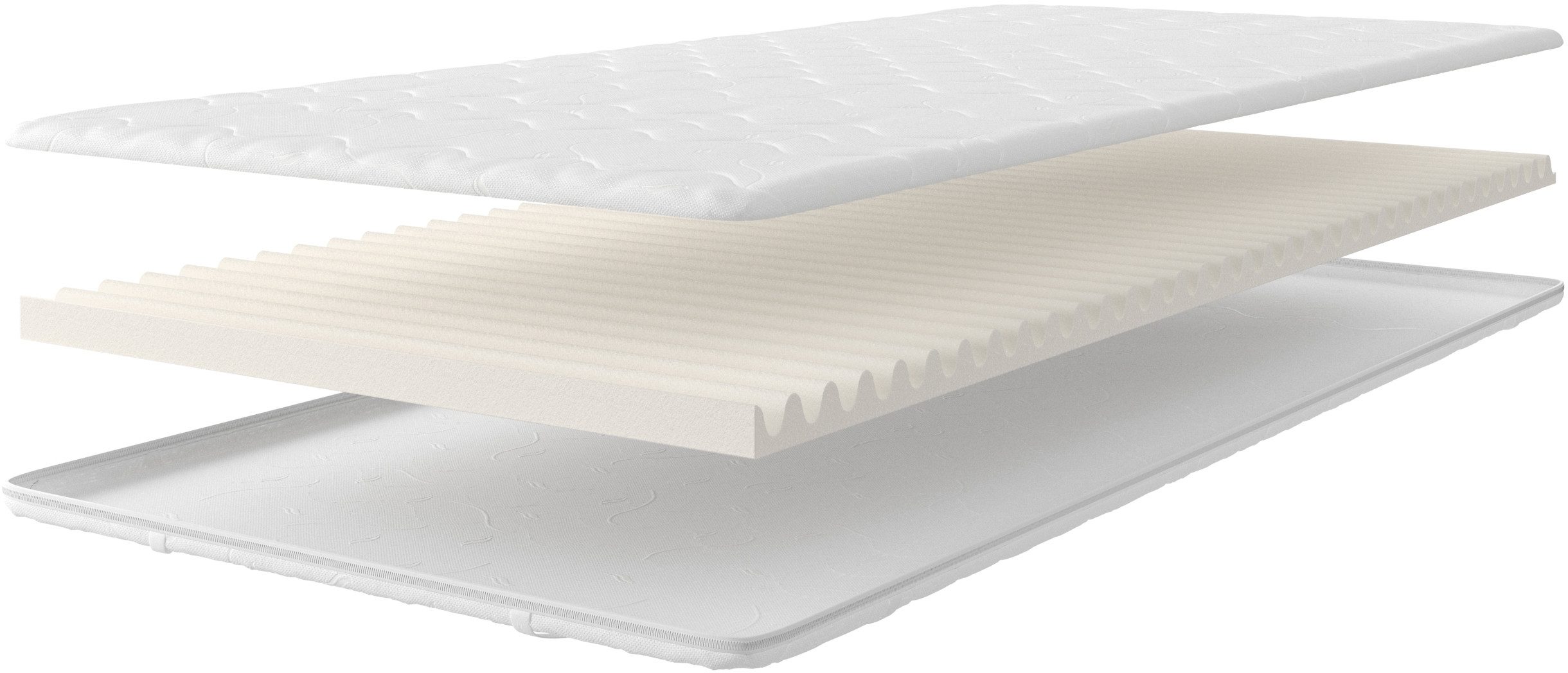 my home Topmatras Sandy, topmatras 90x200 cm,180x200 cm, meer dan 900 4,5 sterren beoordelingen (1 stuk)