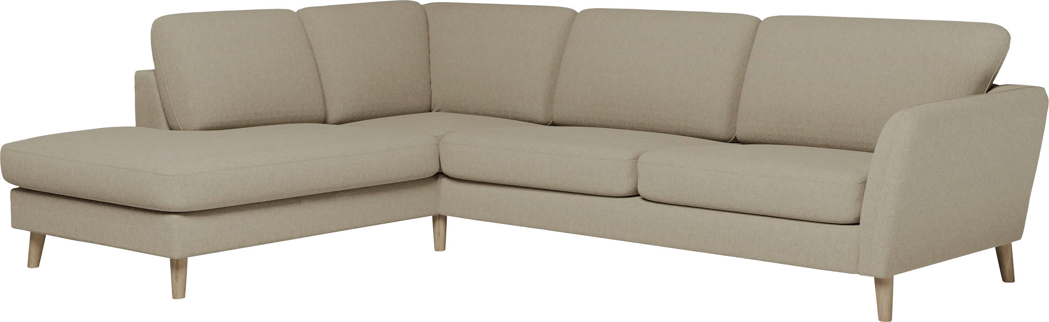 Home affaire Hoekbank MARSEILLE 278/202 cm, L-vorm, ottoman rechts/links, verschillende bekledingen
