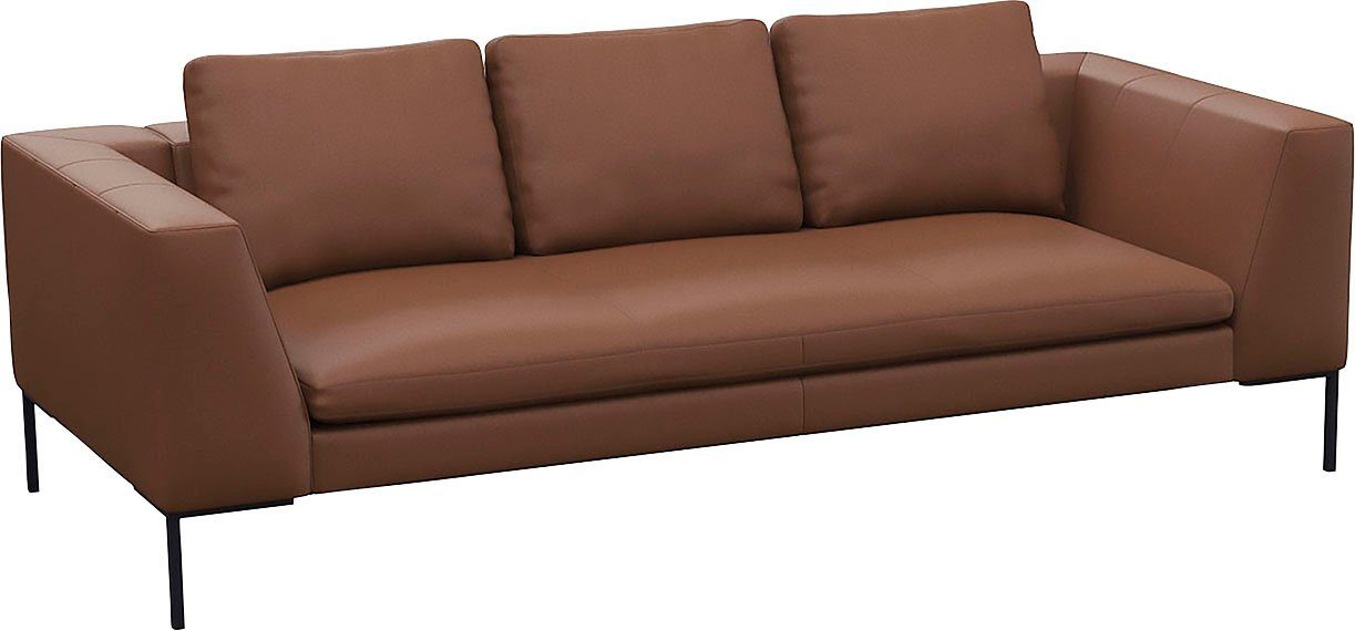 FLEXLUX 3-zitsbank Loano, supercomfortabel zitcomfort door koudschuim in de zitting