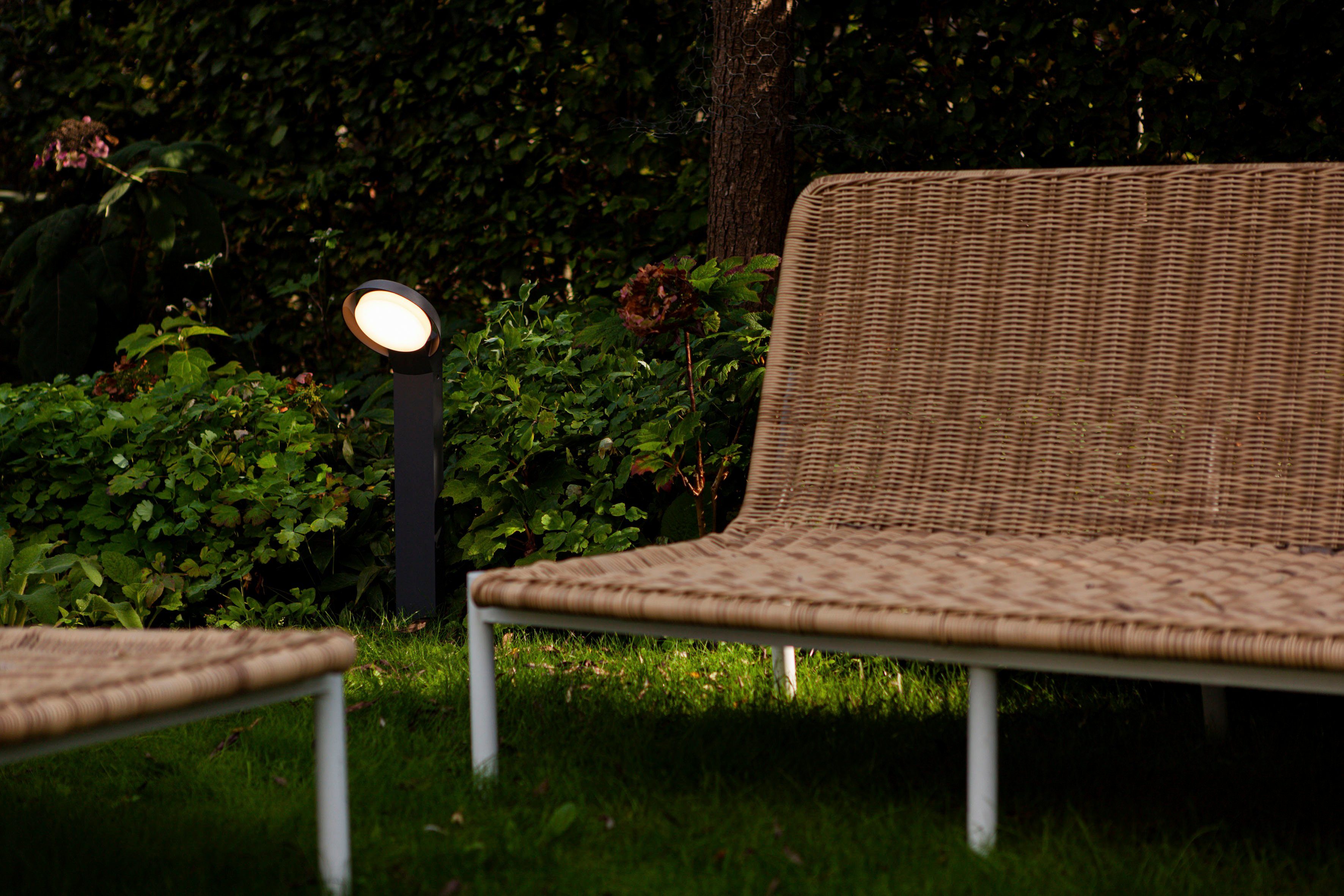 LUTEC Ledwandlamp voor buiten Polo (1 stuk)