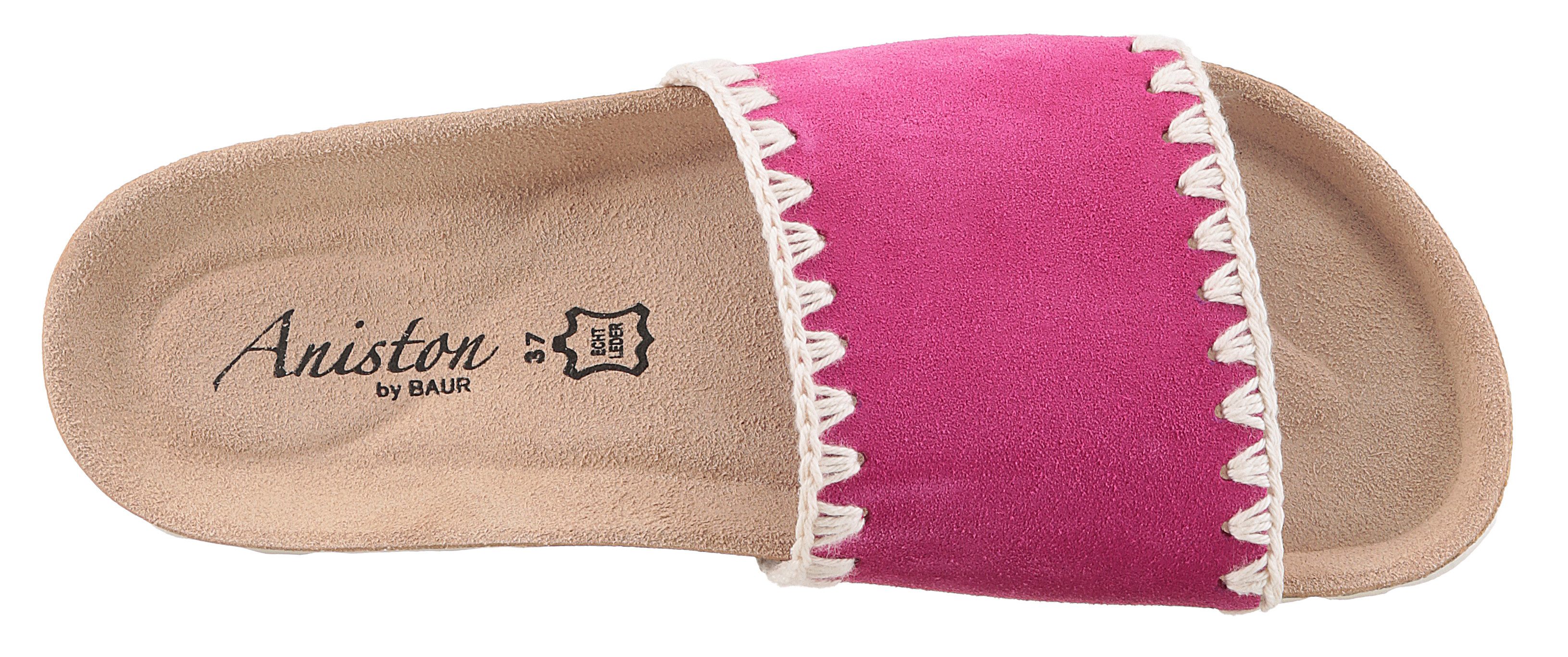 Aniston SHOES Slippers , zomerschoen, strandschoen, voetbed - nieuwe collectie