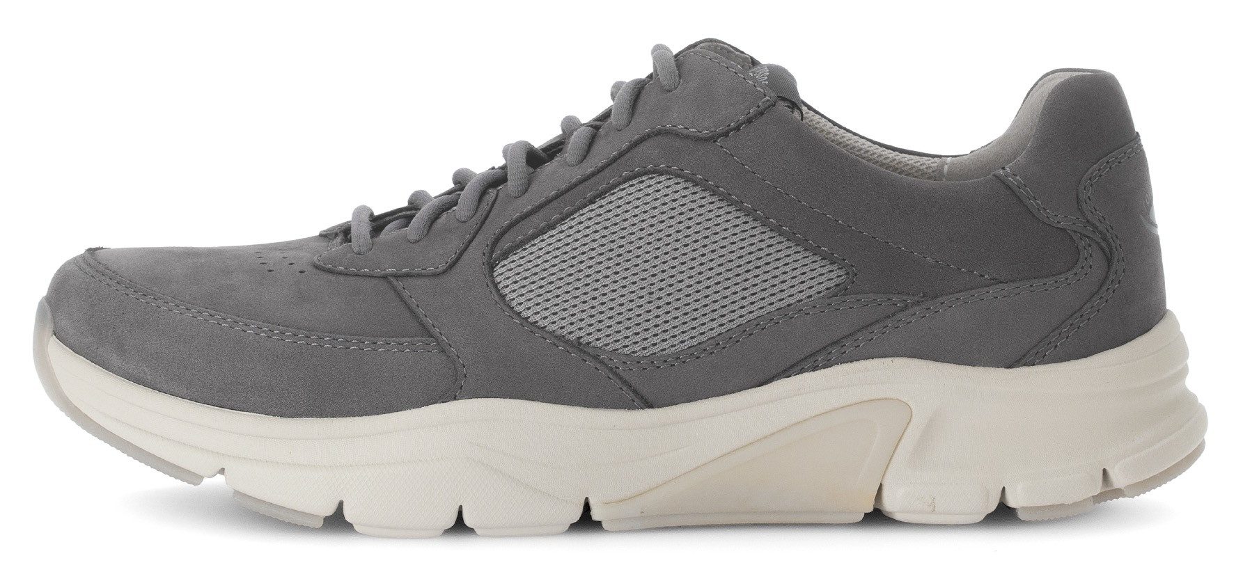Gabor Rollingsoft Sneakers met sleehak , vrijetijdsschoen, lage schoen, veterschoen met logo op de hiel, g-breedte