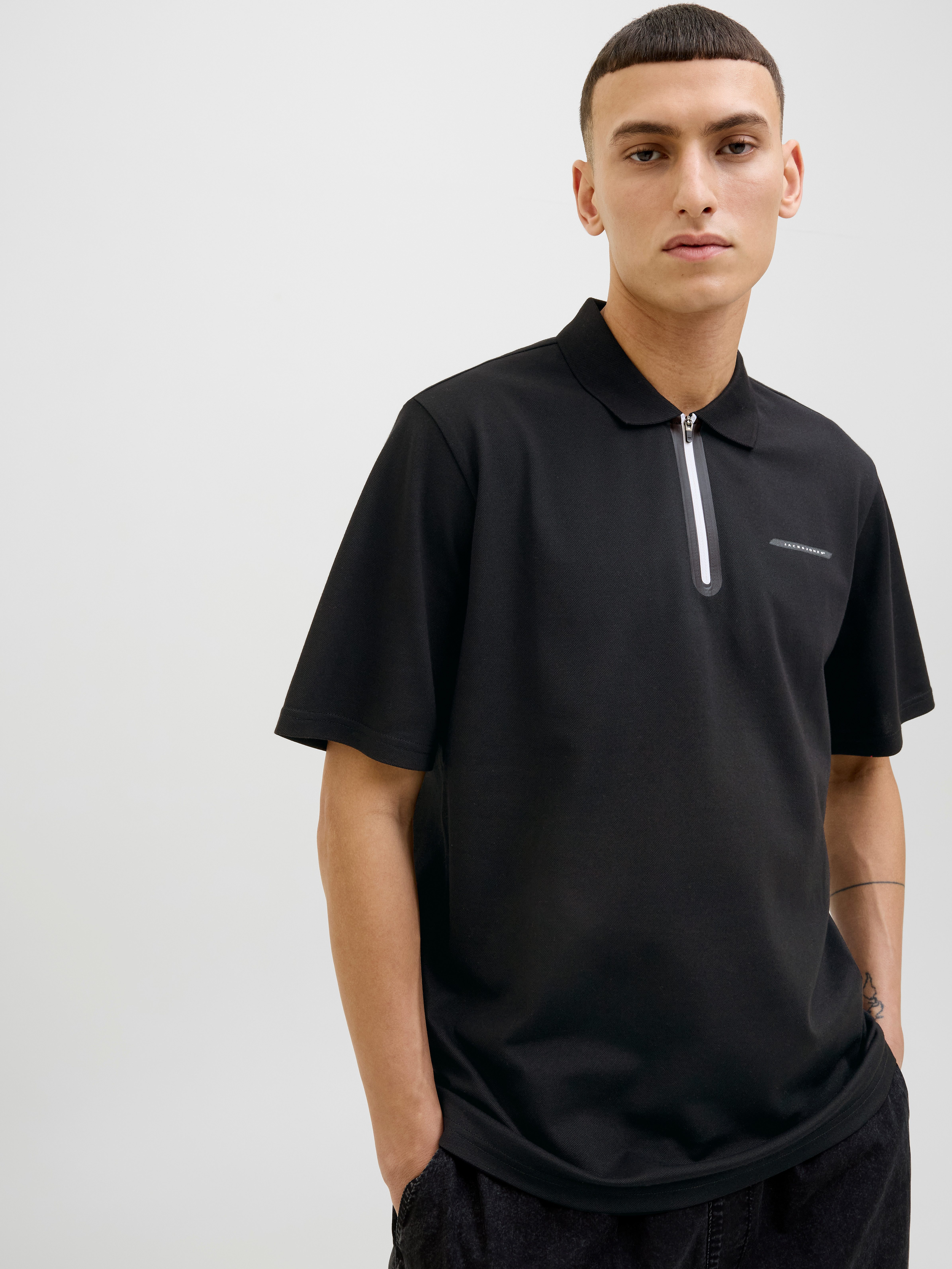 Jack & Jones Poloshirt JCOFUSION PIQUE POLO SS SN