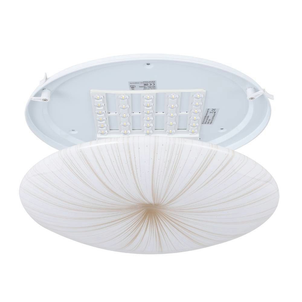 EGLO Plafondlamp NIEVES 1 Woonkamerlamp, slaapkamer, keuken, hal, tijdloos design (1 stuk)