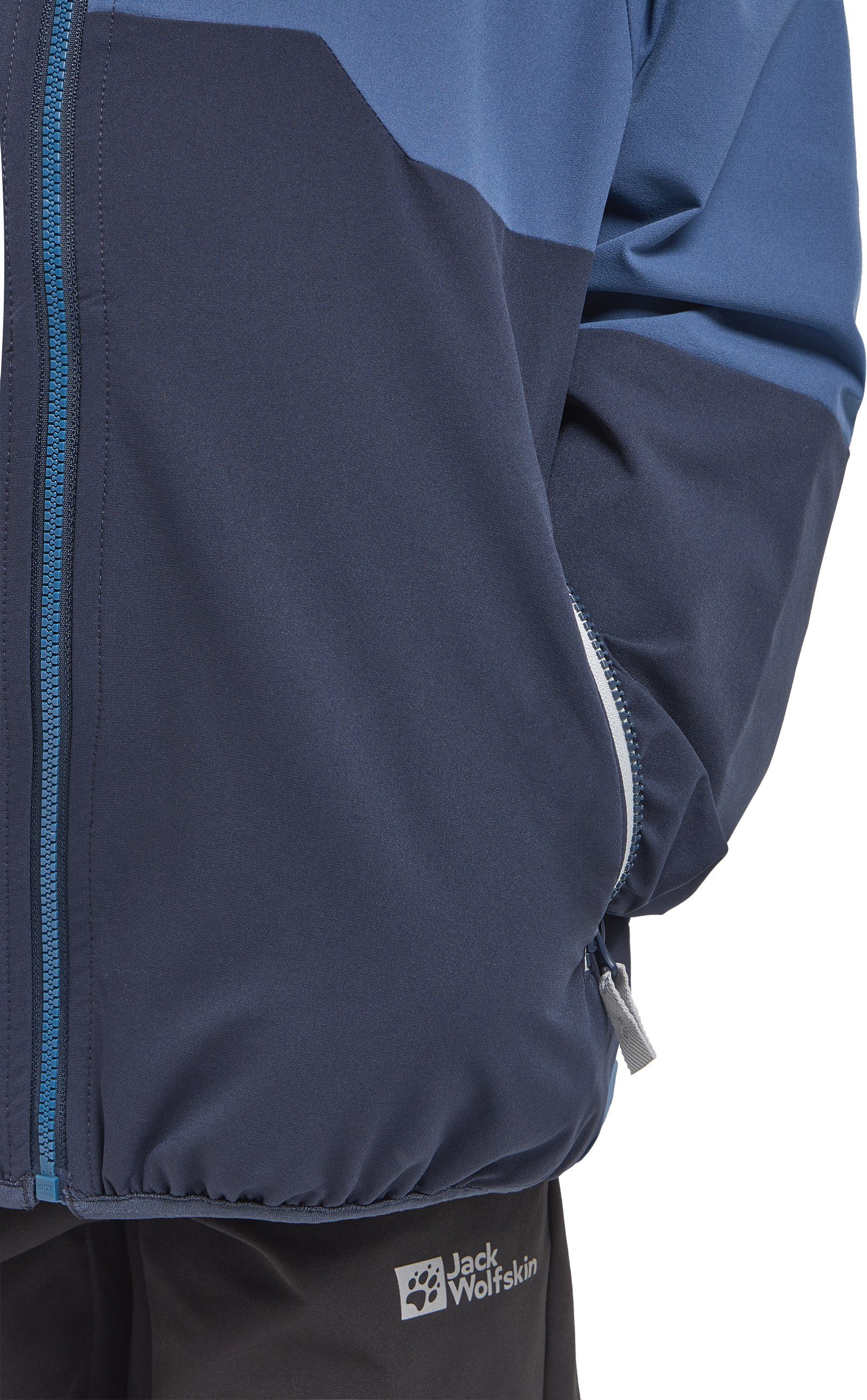 Jack Wolfskin Outdoorjack TURBULENCE HOODED JKT K