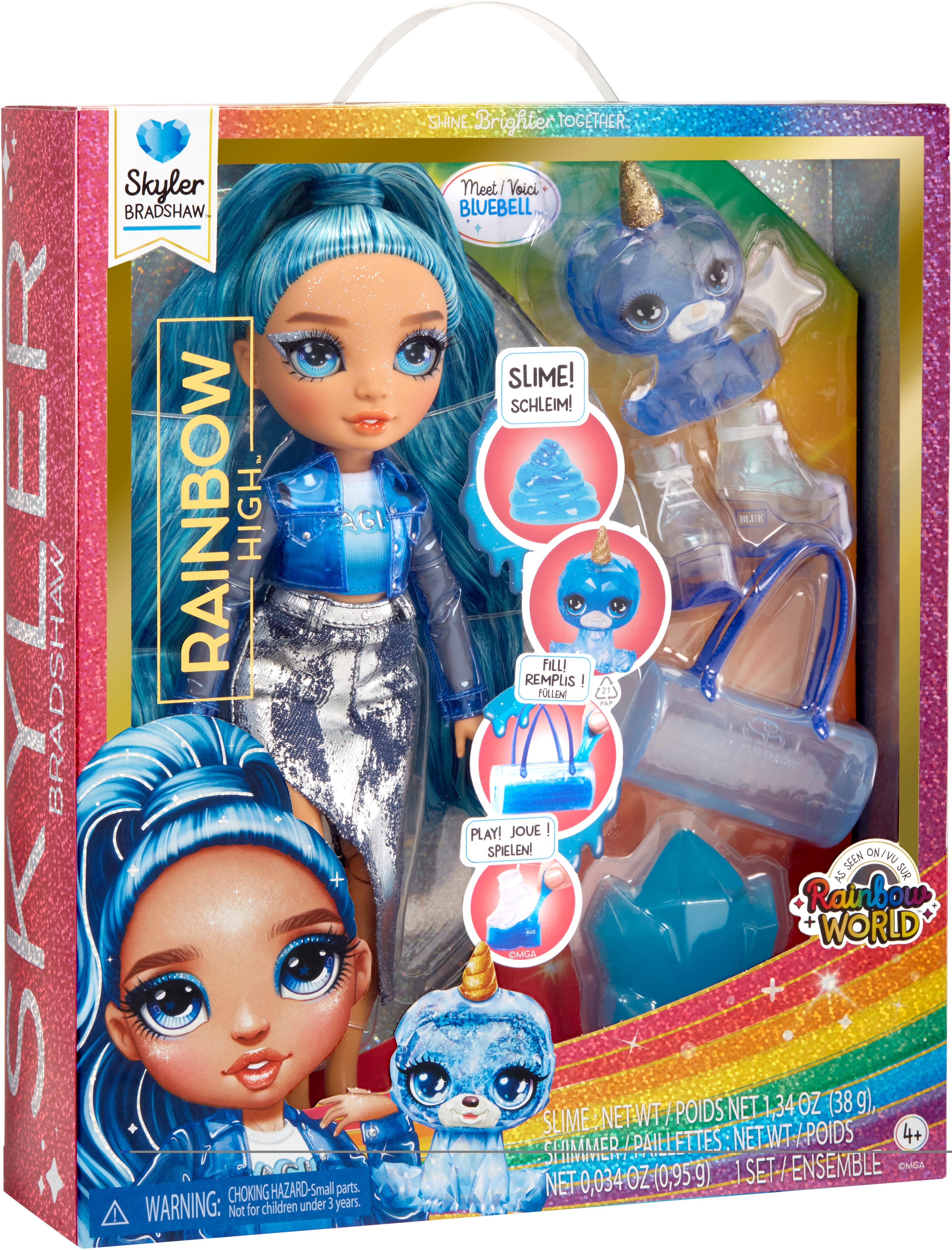 RAINBOW HIGH Aankleedpop Classic rainbow fashion doll - Skyler (blue)