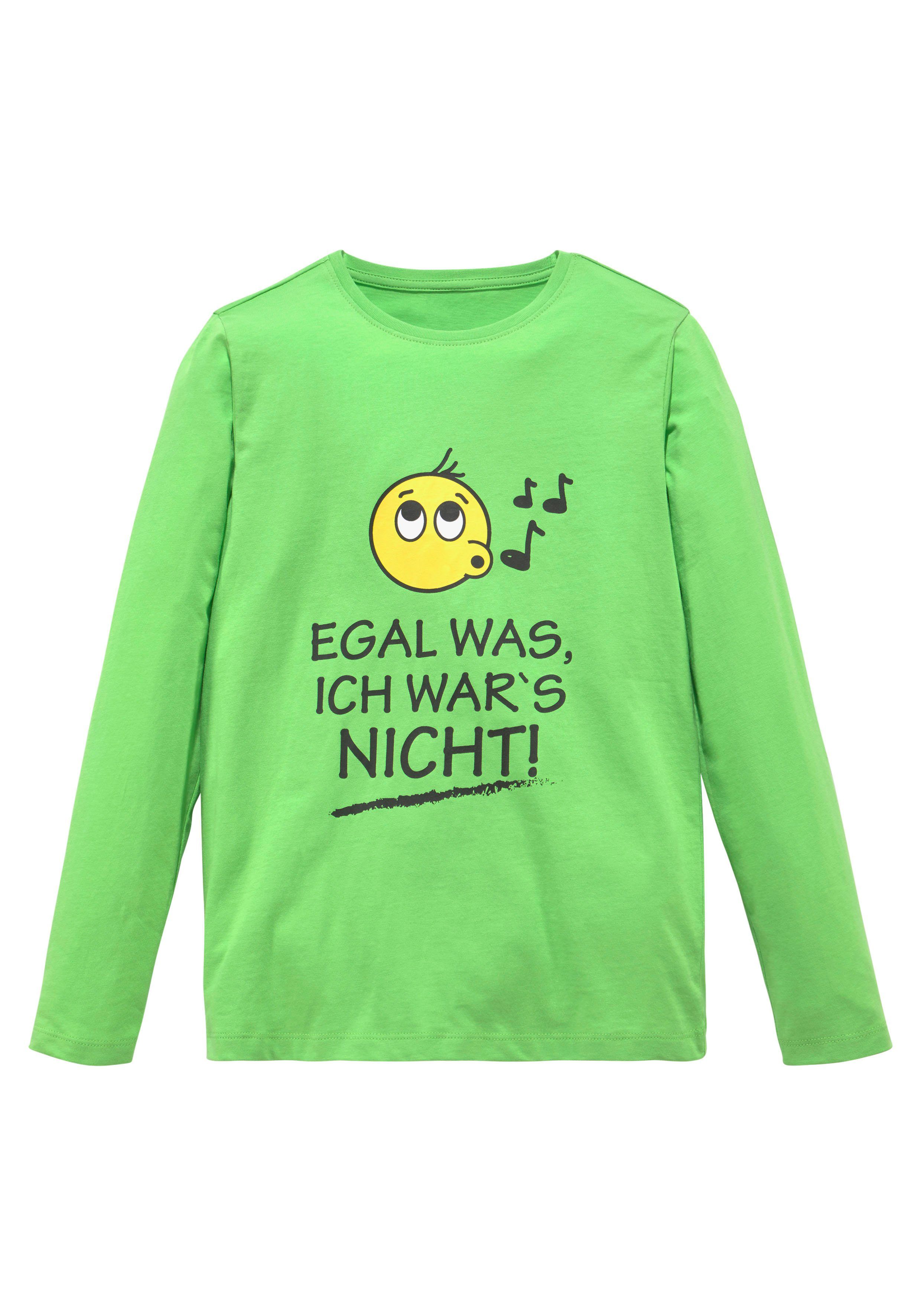 KIDSWORLD Shirt met lange mouwen EGAL WAS, ICH WAR'S NICHT!