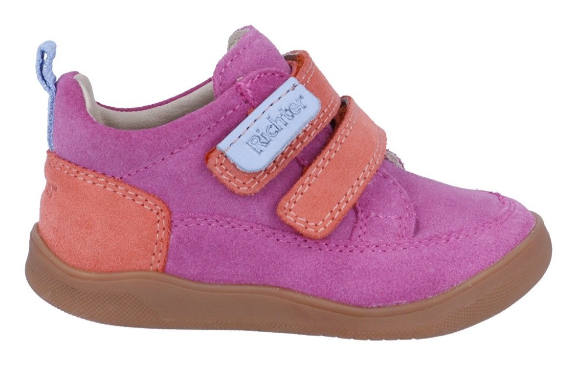 Richter Babyschoentjes Samy WMS: gemiddeld Sneaker in colorblocking-look, maat sjabloon om te downloaden