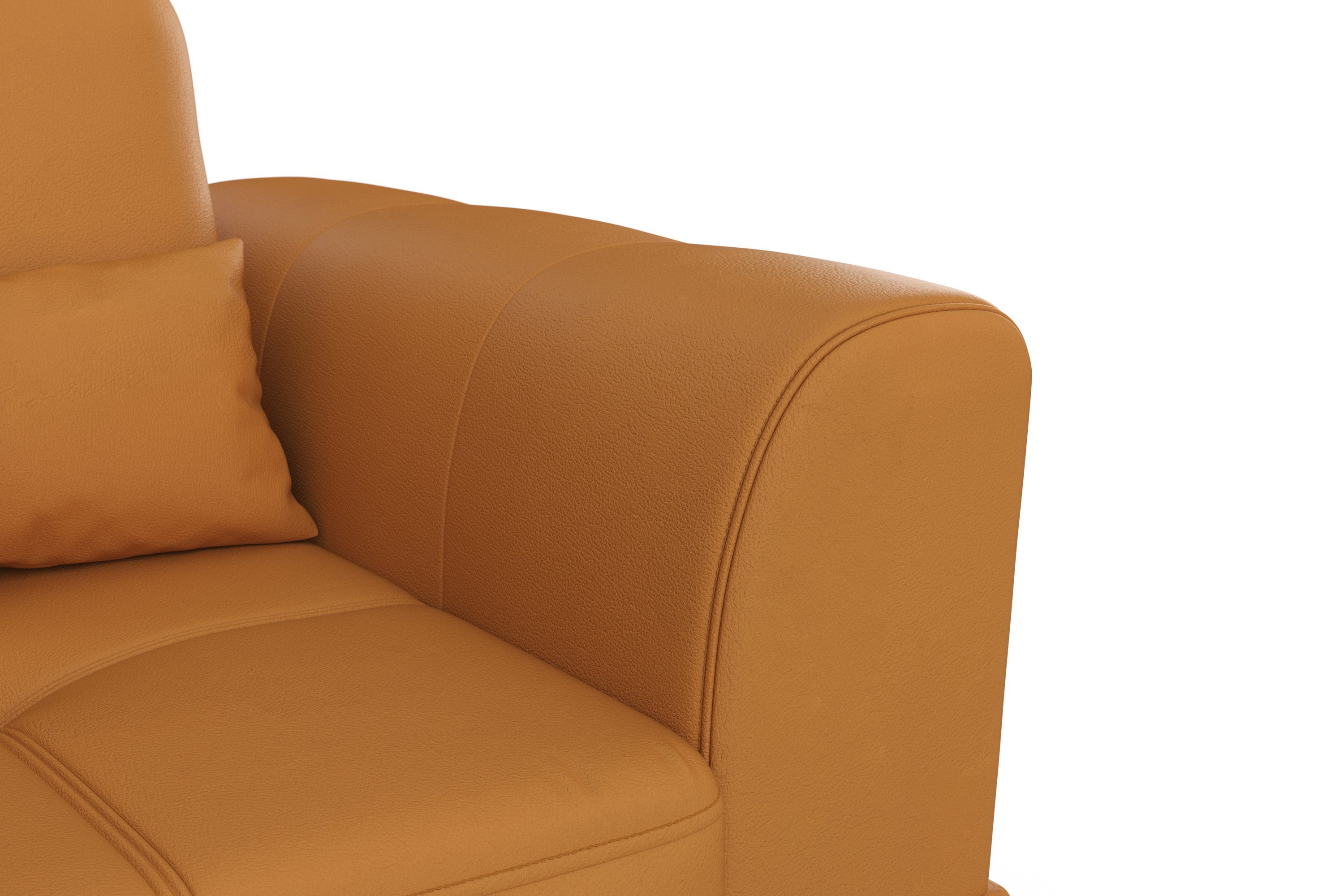 sit&more Hoekbank Bendigo L-vorm inclusief zitdiepteverstelling, bodemvrijheid 15 cm, in 2 pootkleuren