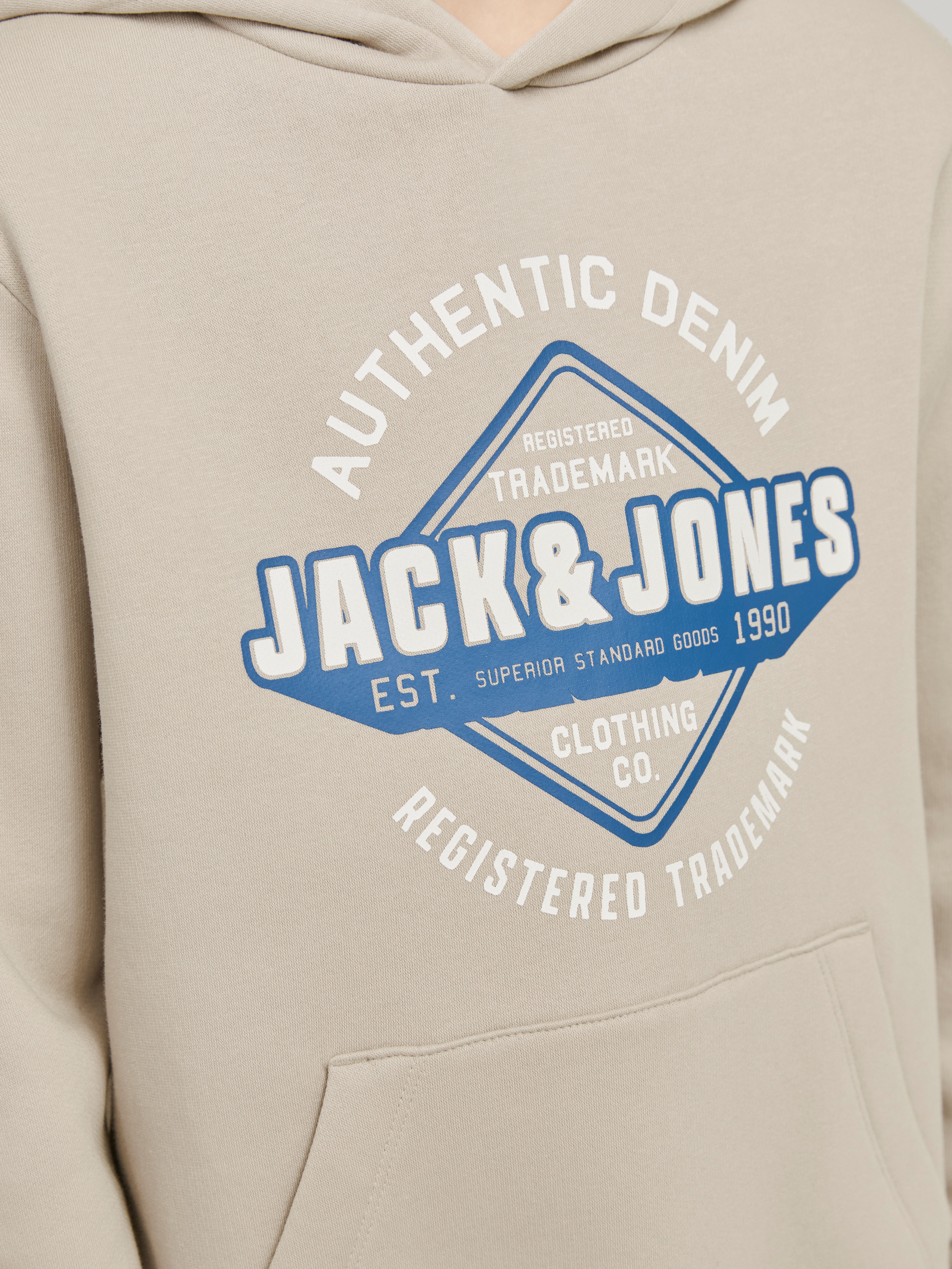 Jack & Jones Junior Hoodie JJELOGO SWEAT HOOD 2 COL 24 25 NOOS JNR
