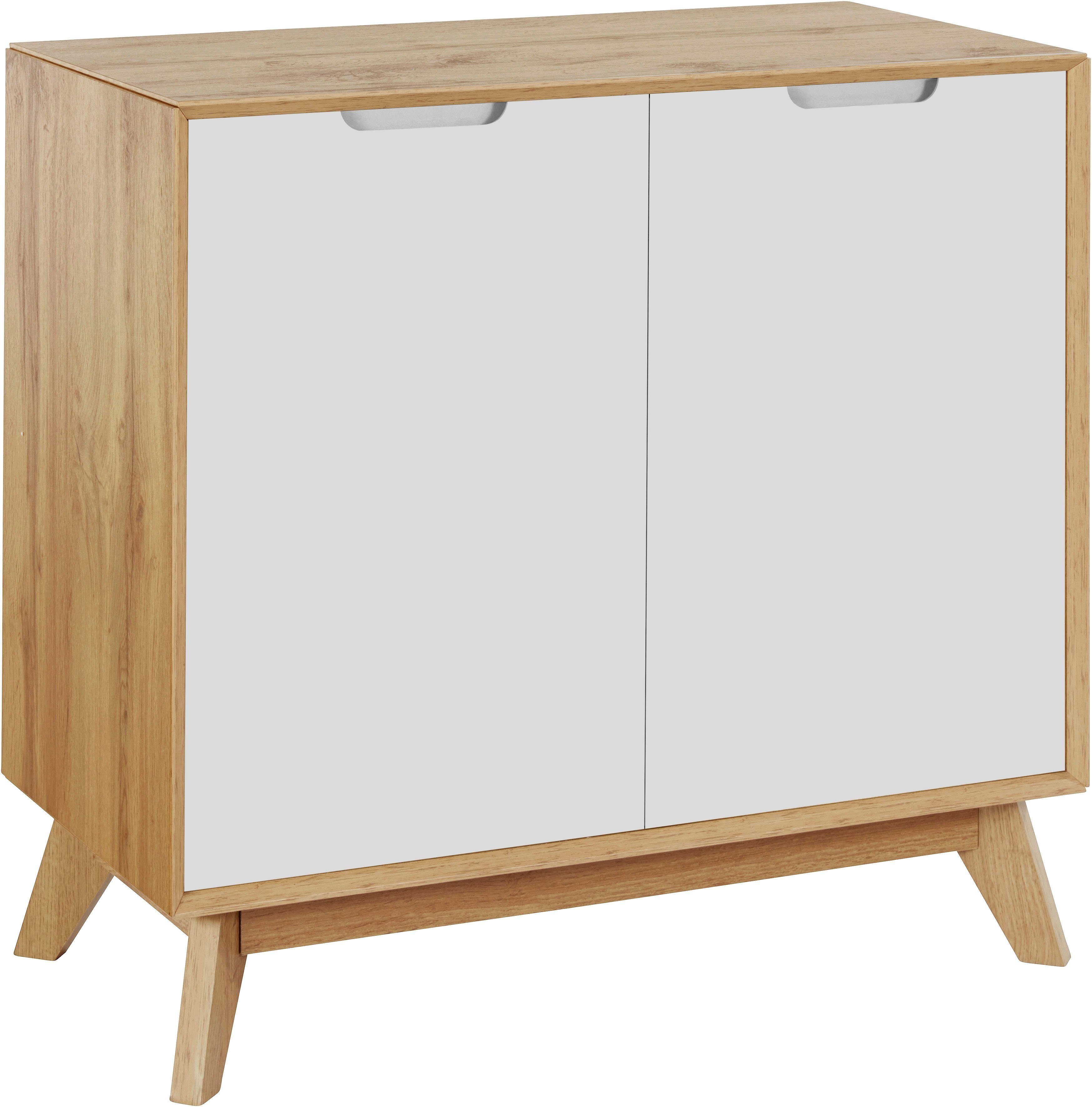 andas Dressoir Pandrup Commode met 2 deuren en 2 verstelbare inlegplanken, B:80 cm, H:75 cm