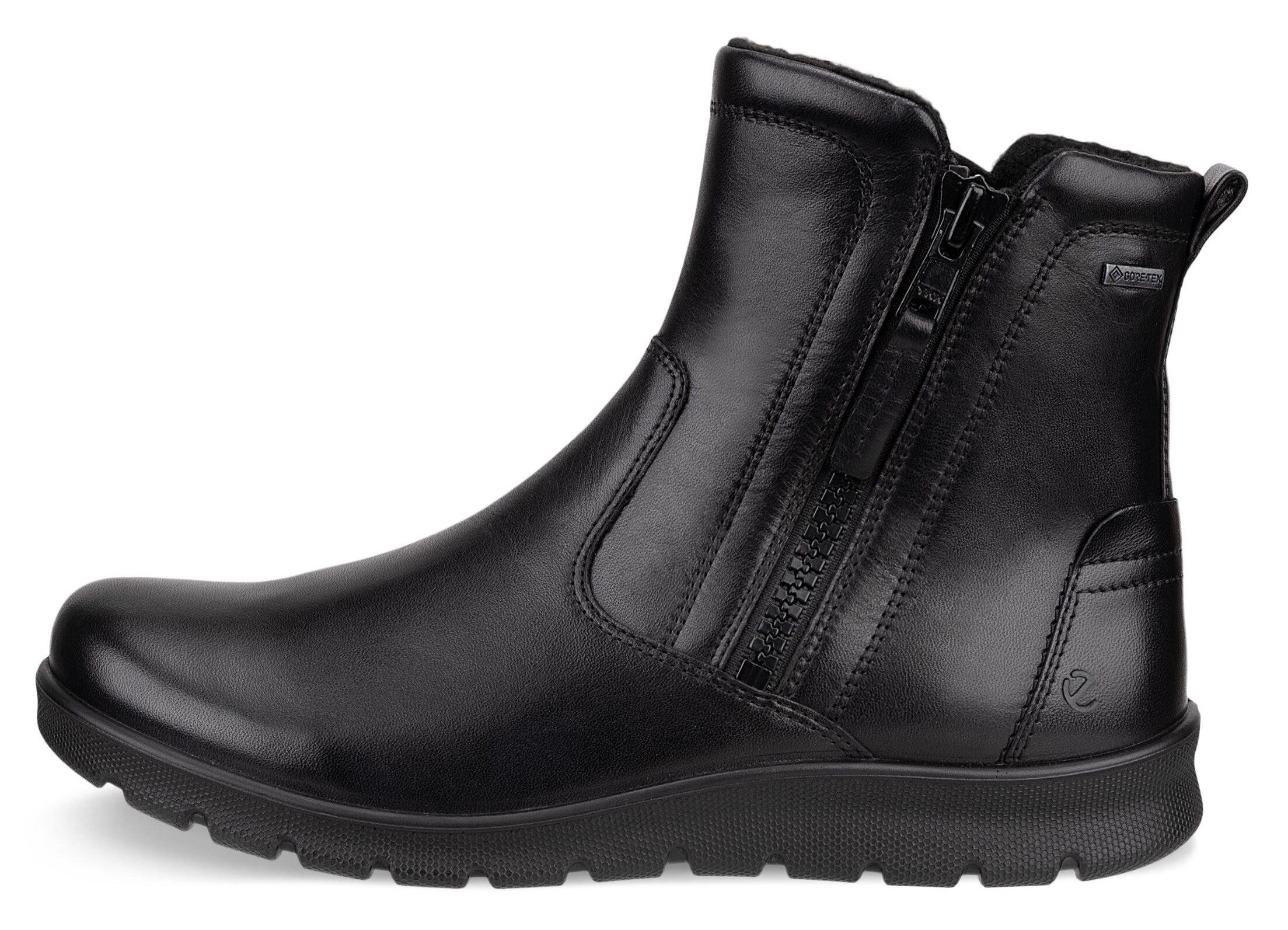 Ecco Winterlaarzen Babett Boot Enkellaars met tweezijdige ritssluiting, GORE-TEX-uitrusting