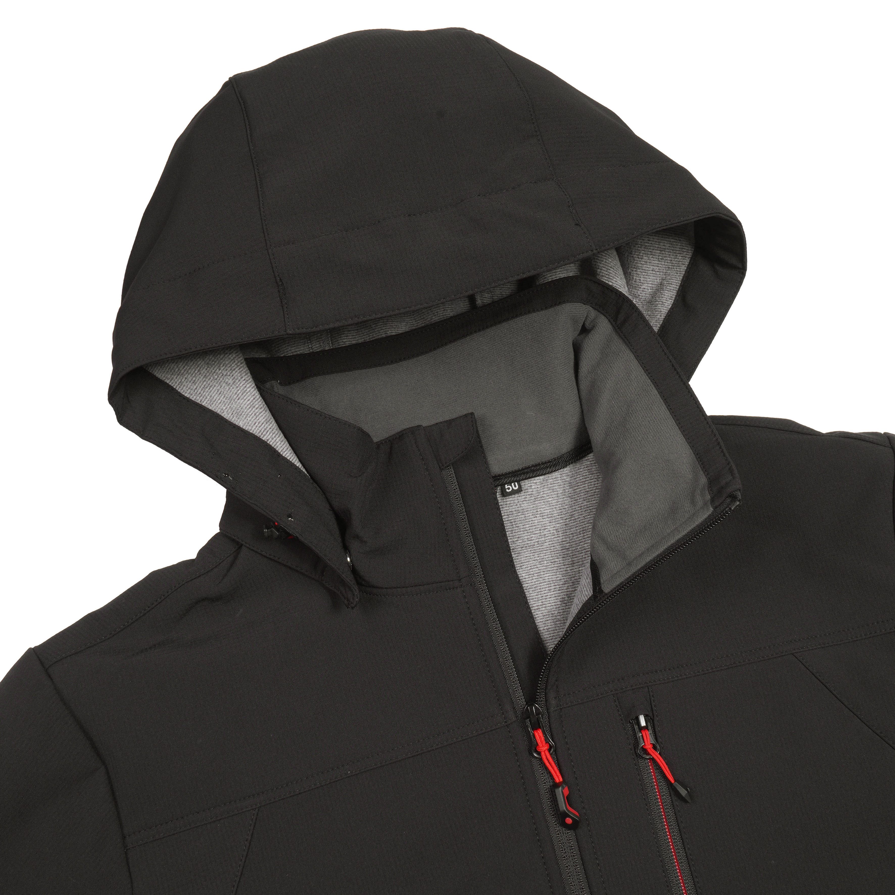 Icepeak Softshell-jack BEEDEVILLE met stijlvolle logo-opschriften (1 stuk)