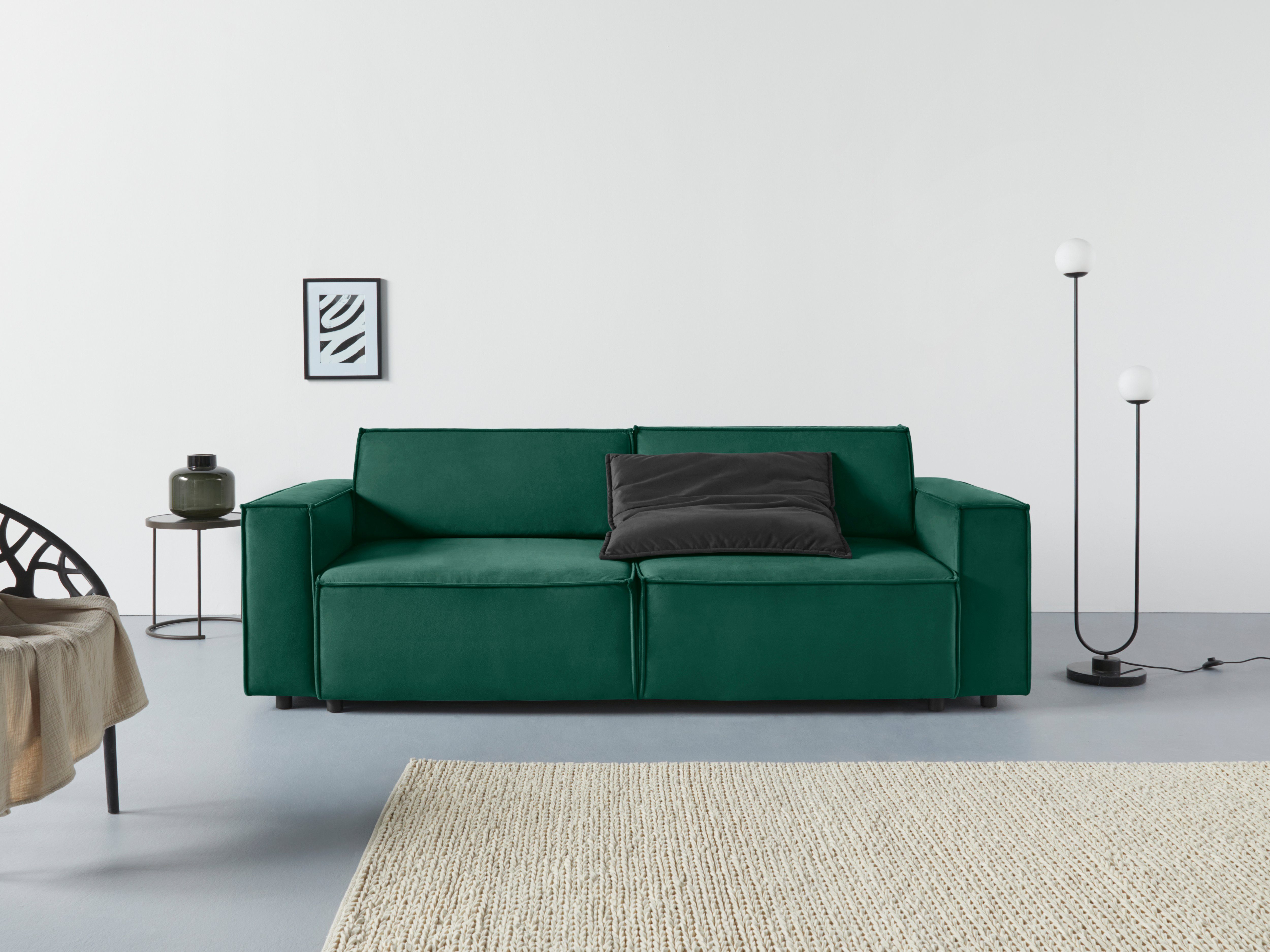 INOSIGN Slaapbank Marva incl. slaapfunctie en bedkist, binnenvering