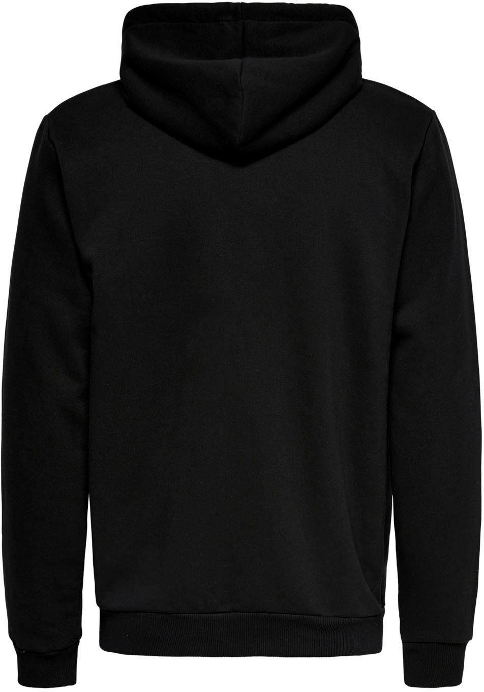 ONLY & SONS Capuchonsweatvest CERES LIFE ZIP THR. HOODIE SWEAT